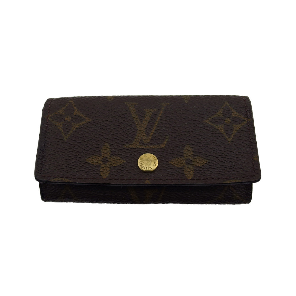 Louis Vuitton Key holder M62631 Multicles4 Brown Beige Key Chain T24900