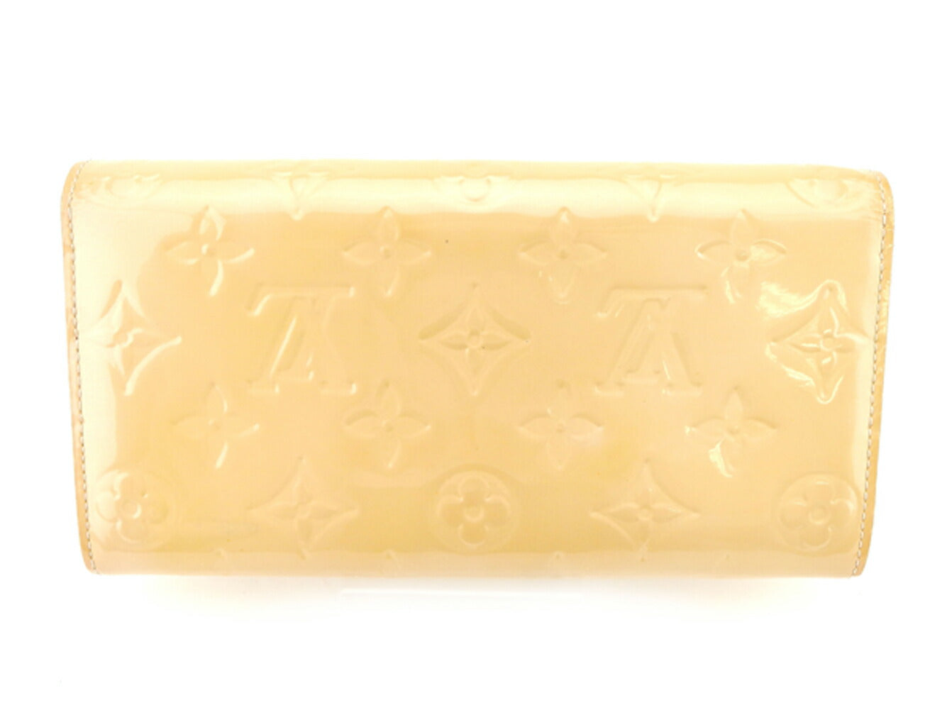 Louis Vuitton Long Purse M91171 Portefeuille Sarah Beige Wallet Case