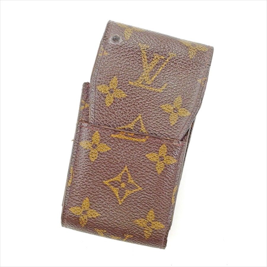 Louis Vuitton Cigarette M63024 Etui cigarette Brown Handbag T4421