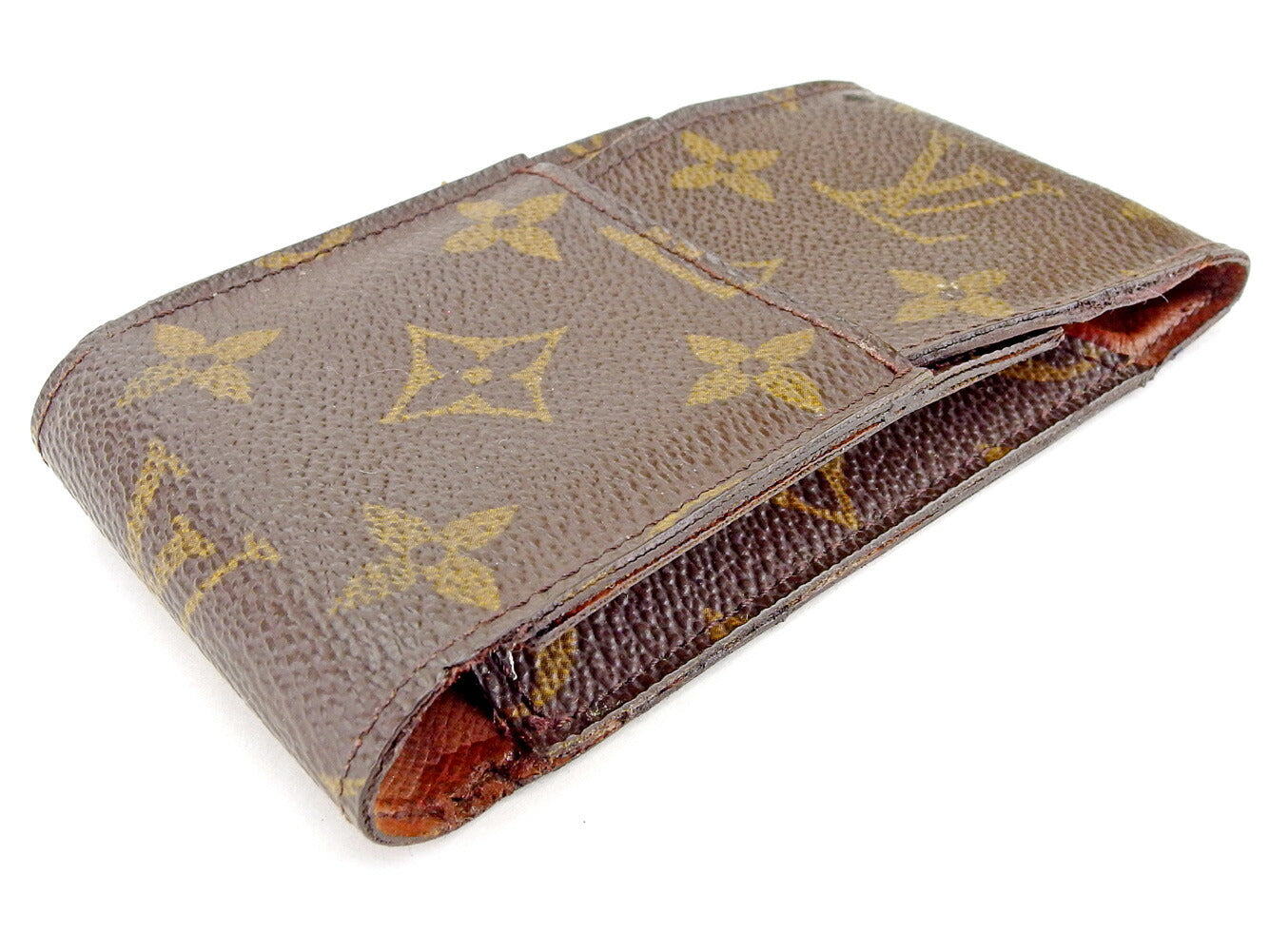 Louis Vuitton Cigarette M63024 Etui cigarette Brown Handbag T4421