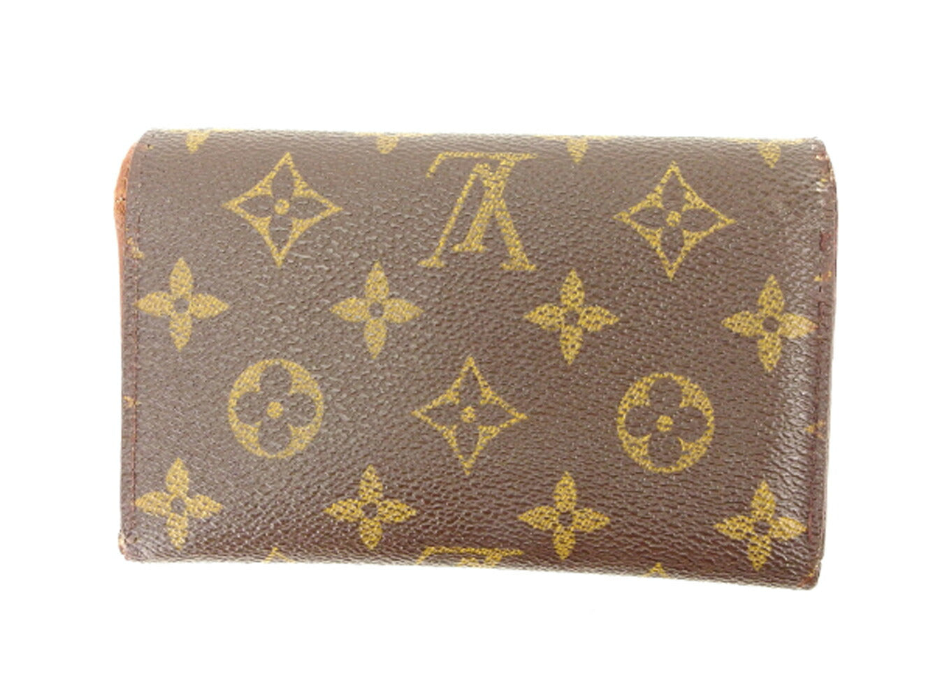 Louis Vuitton Long Purse M61730 Portonebi Tresol Brown Wallet Case T6168