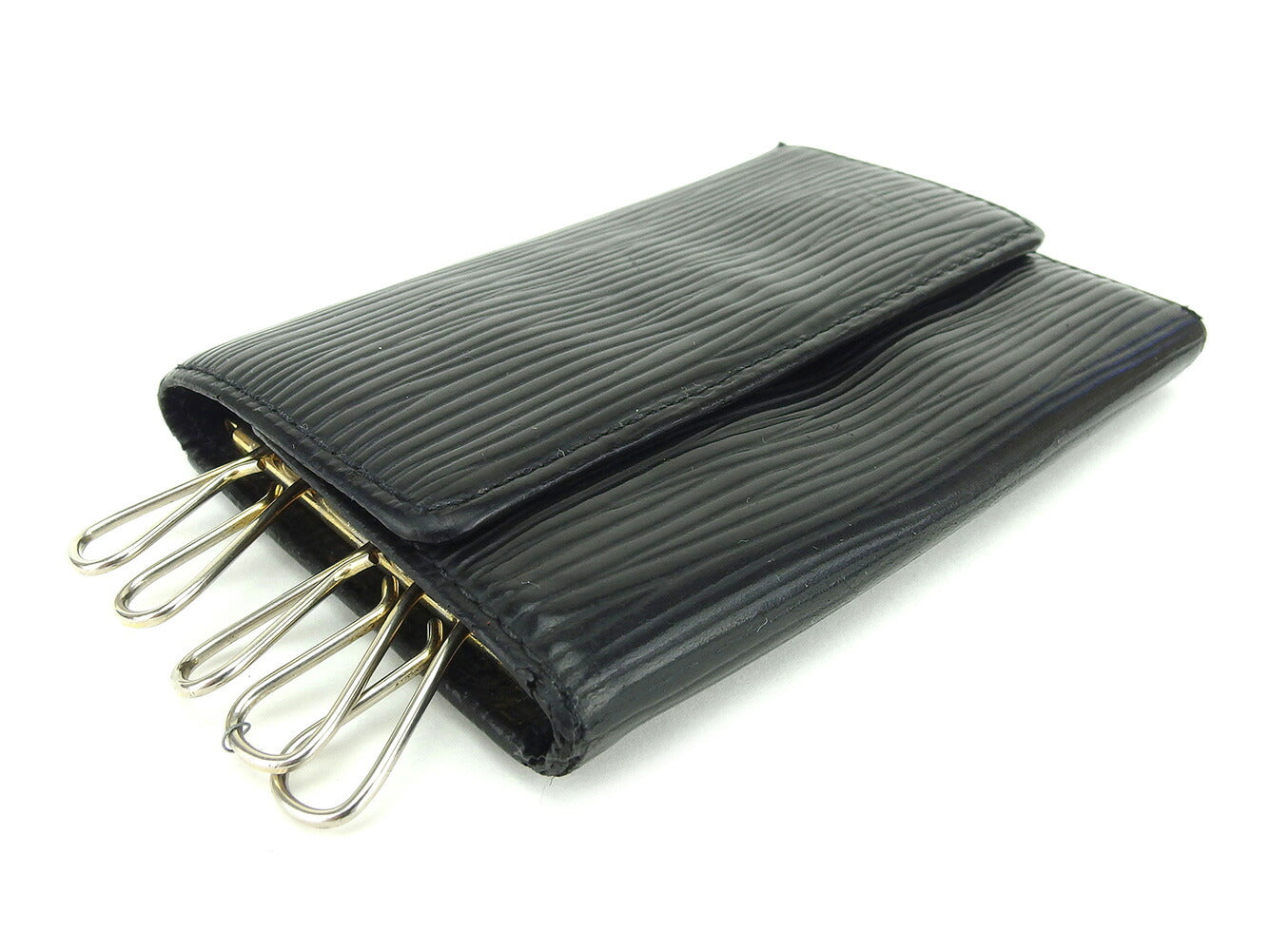 Louis Vuitton Key holder M63812 Multicles6 Black Key Chain T6510
