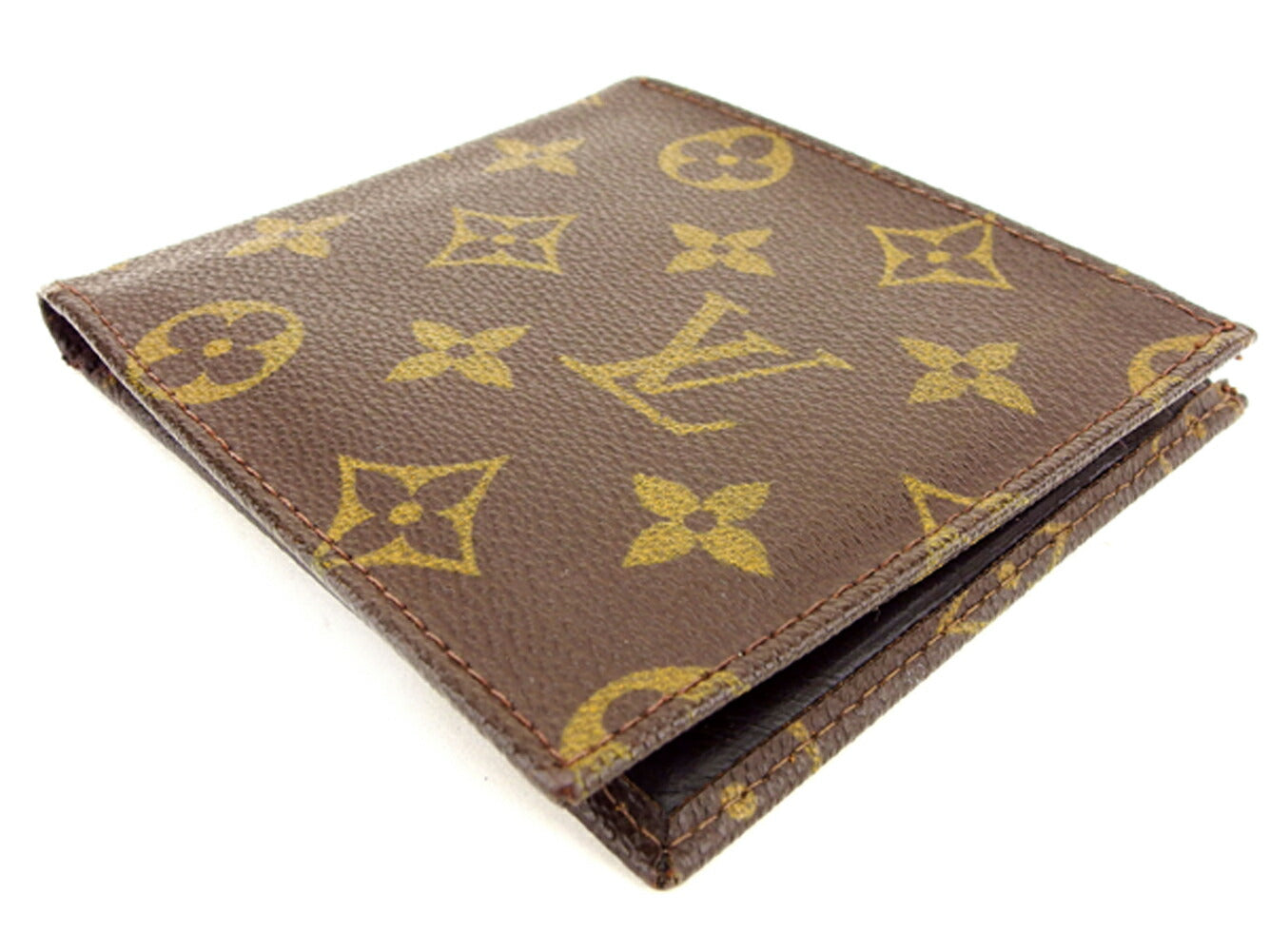 Louis Vuitton Bill Compartment M60879 Porte BilletsCartes Brown Beige Handbag