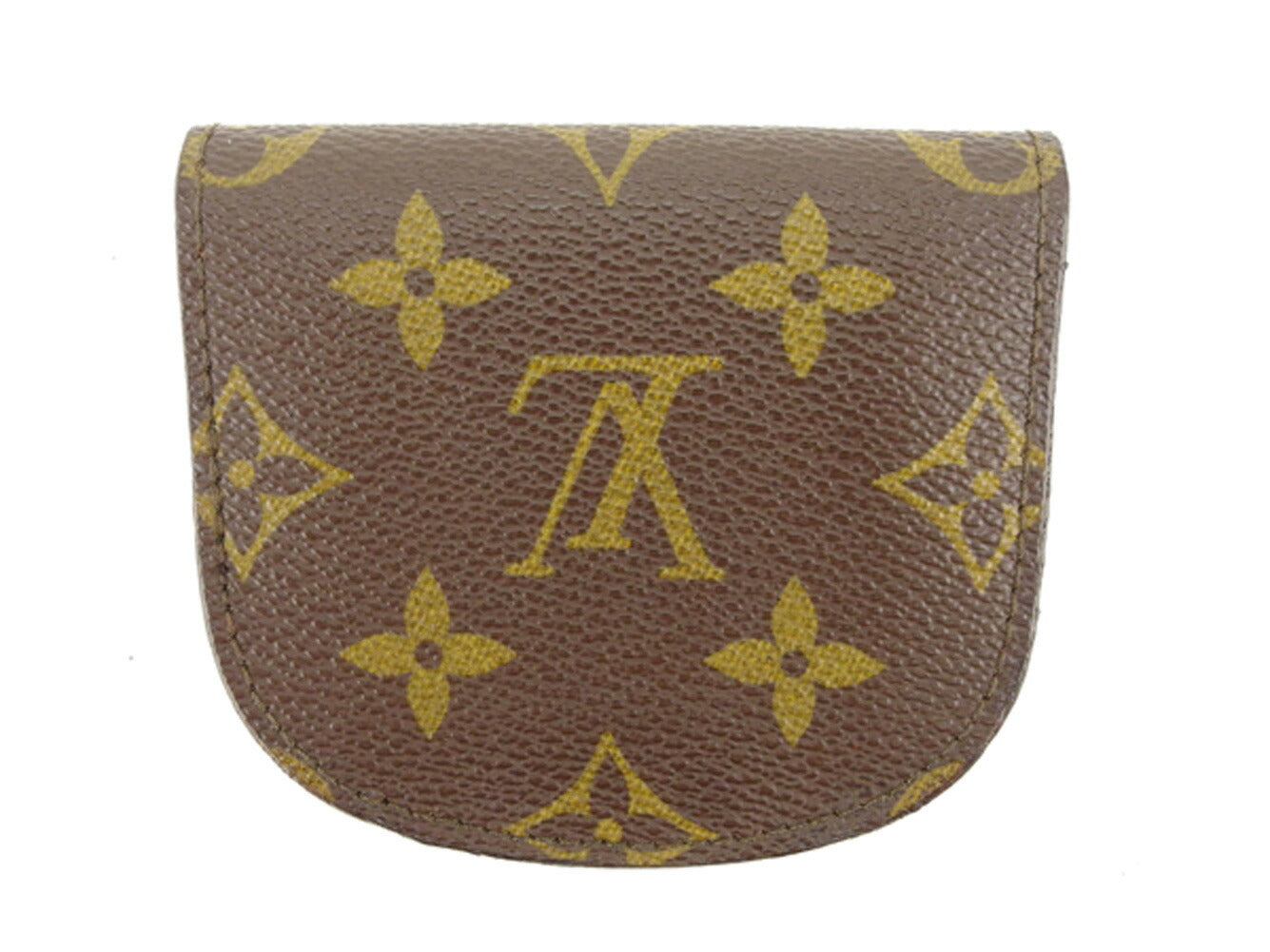 Louis Vuitton Coin M61970 Porto Moneg Brown Handbag T7999