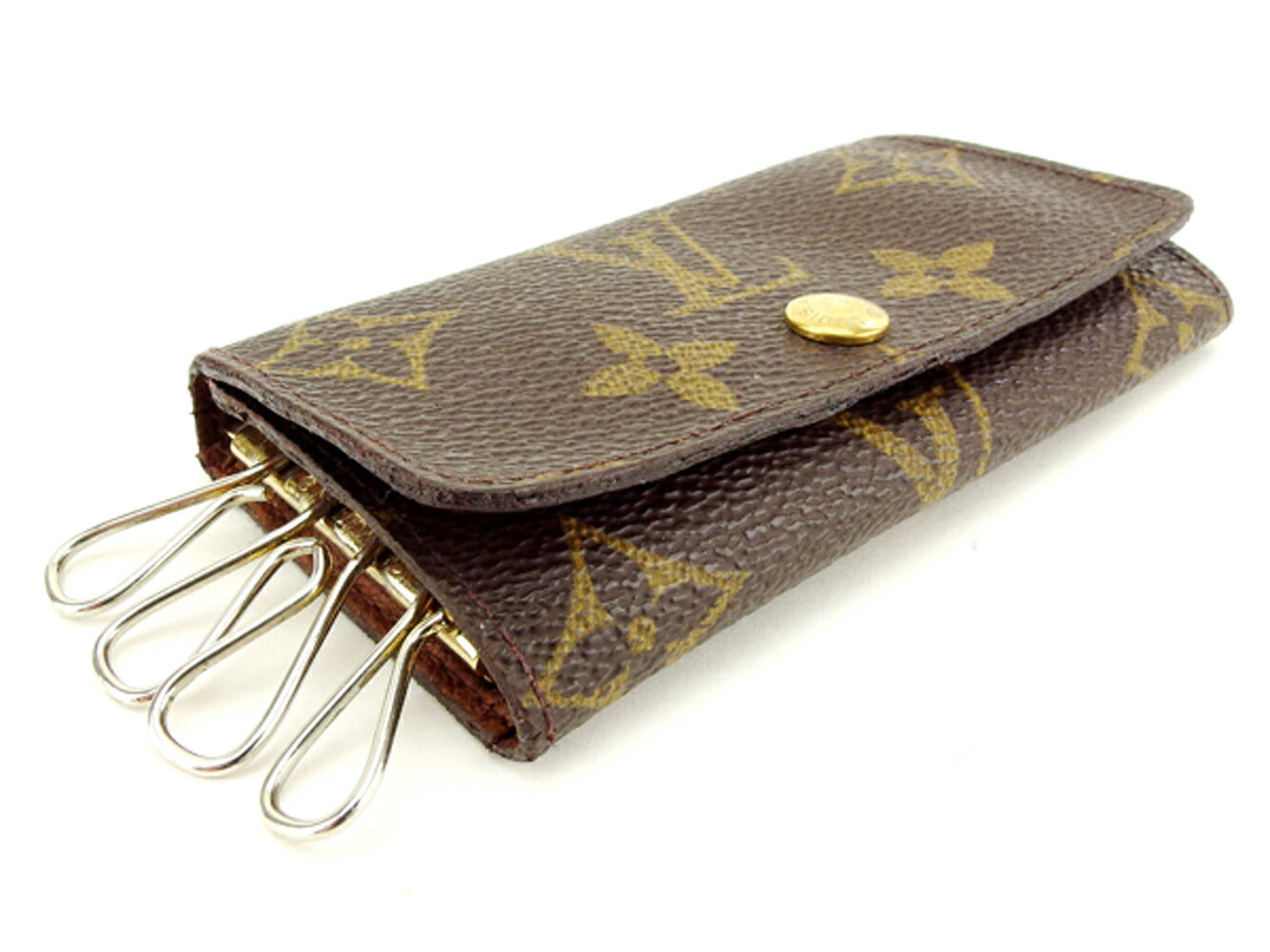 Louis Vuitton Key holder M62631 Multicles4 Brown Key Chain T8332