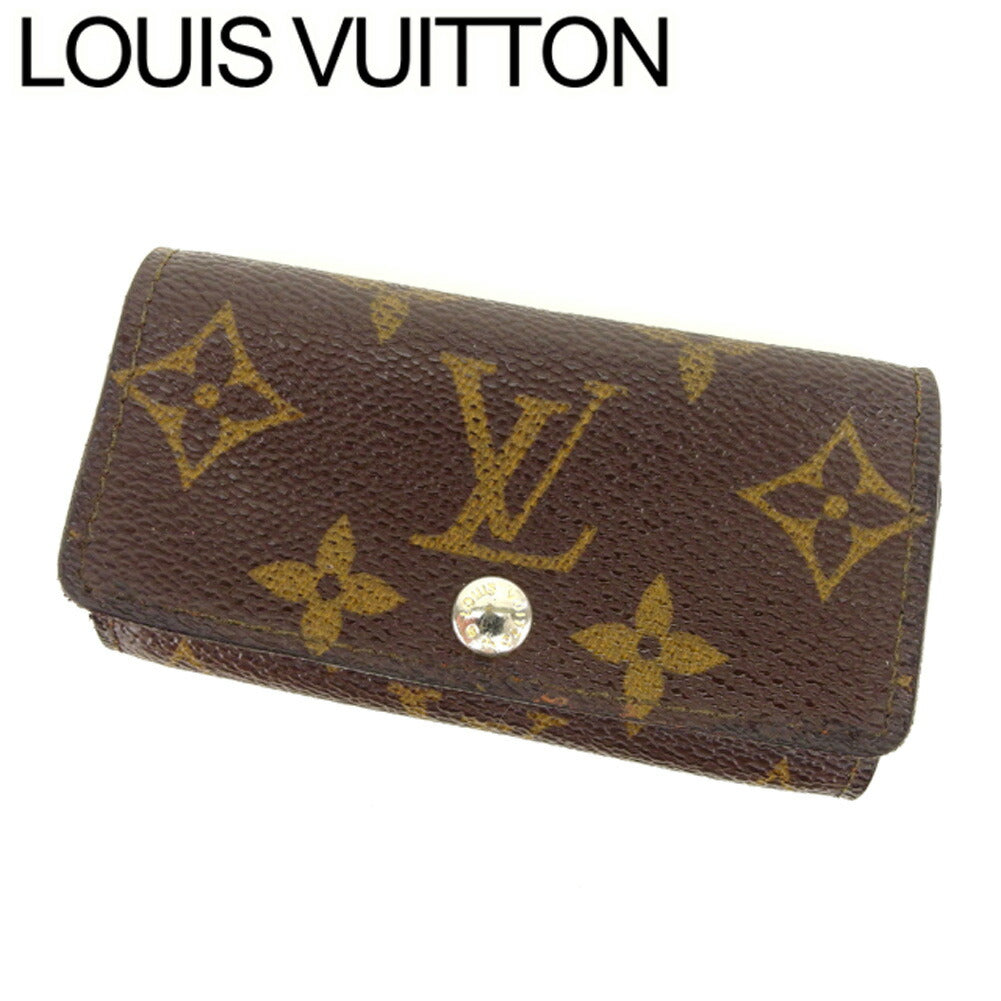Louis Vuitton Key holder M62631 Multicles4 Brown Key Chain T8418
