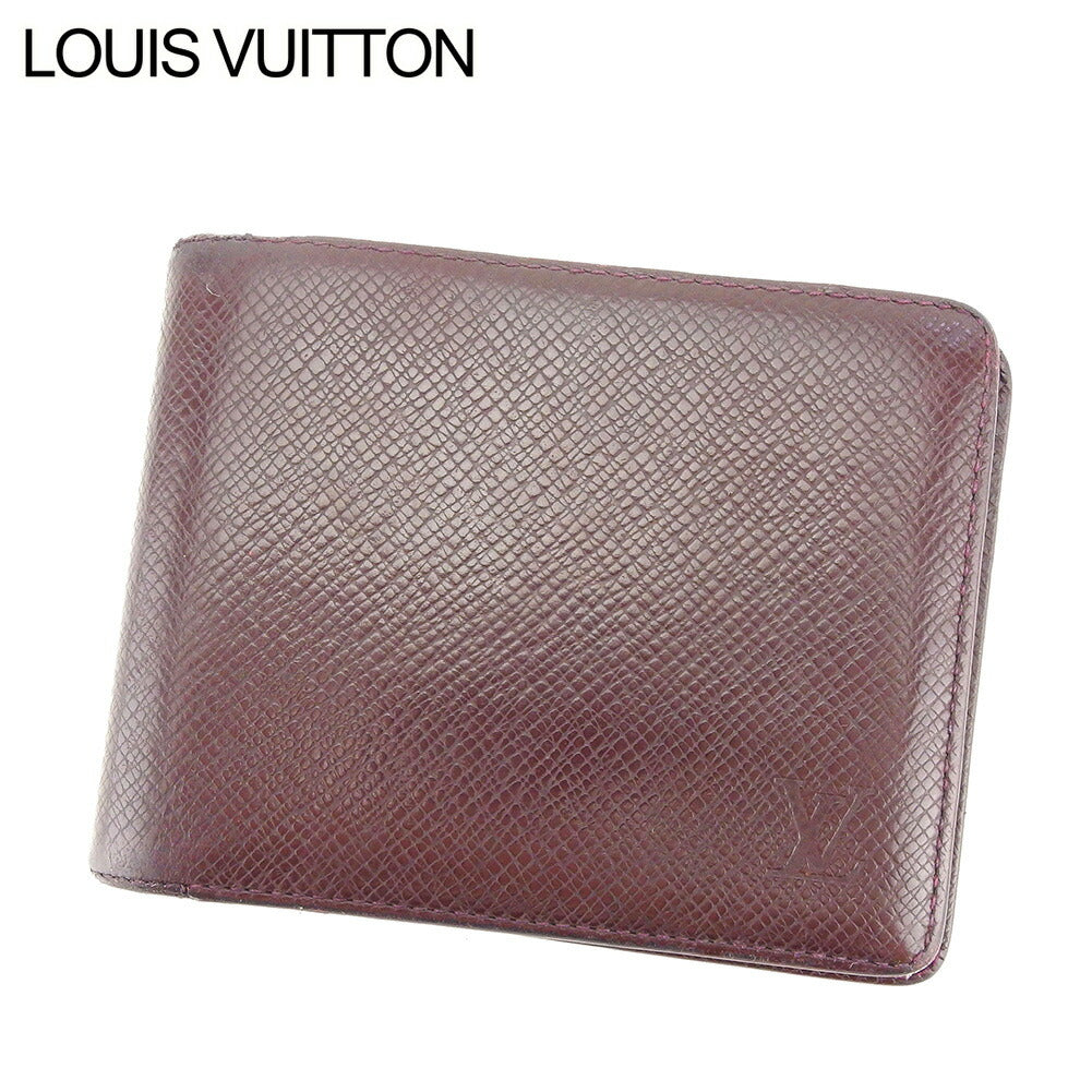 Louis Vuitton Bill Compartment M30488 Bordeaux Porto Handbag
