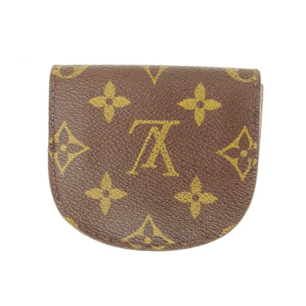 Louis Vuitton Coin M61970 Portomoné Gusé Brown Handbag T8783