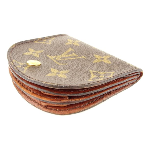 Louis Vuitton Coin M61970 Portomoné Gusé Brown Handbag T8783