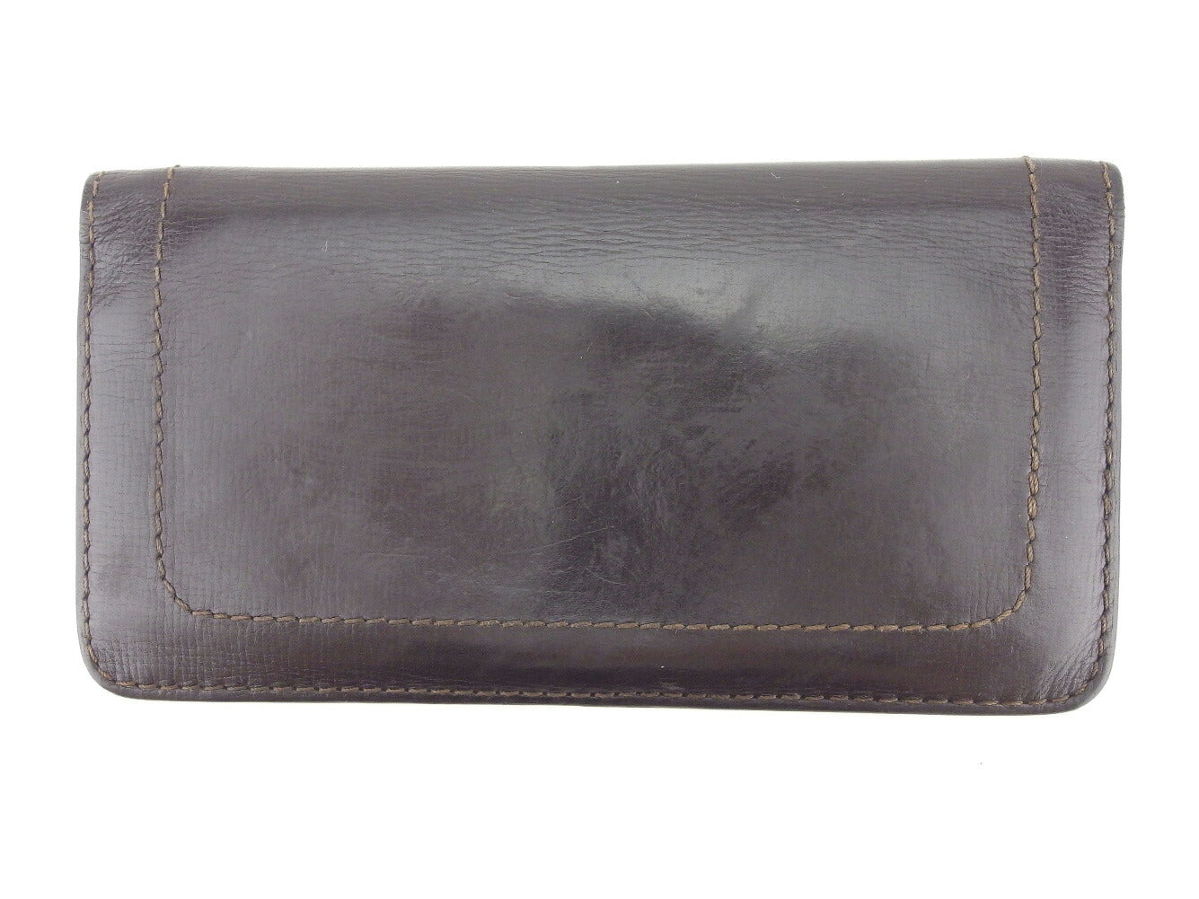Louis Vuitton Bill Compartment M92999 Porte Valeurs Brown Handbag T9100