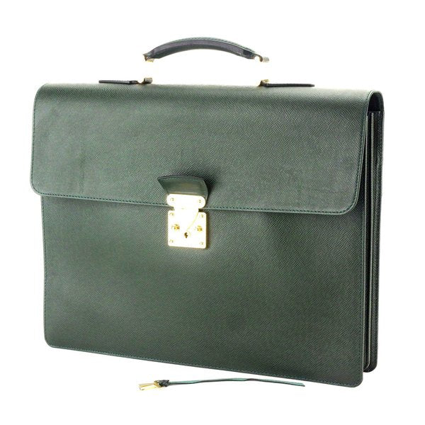 Louis Vuitton Business M30034 Moscova Green Gold Handbag