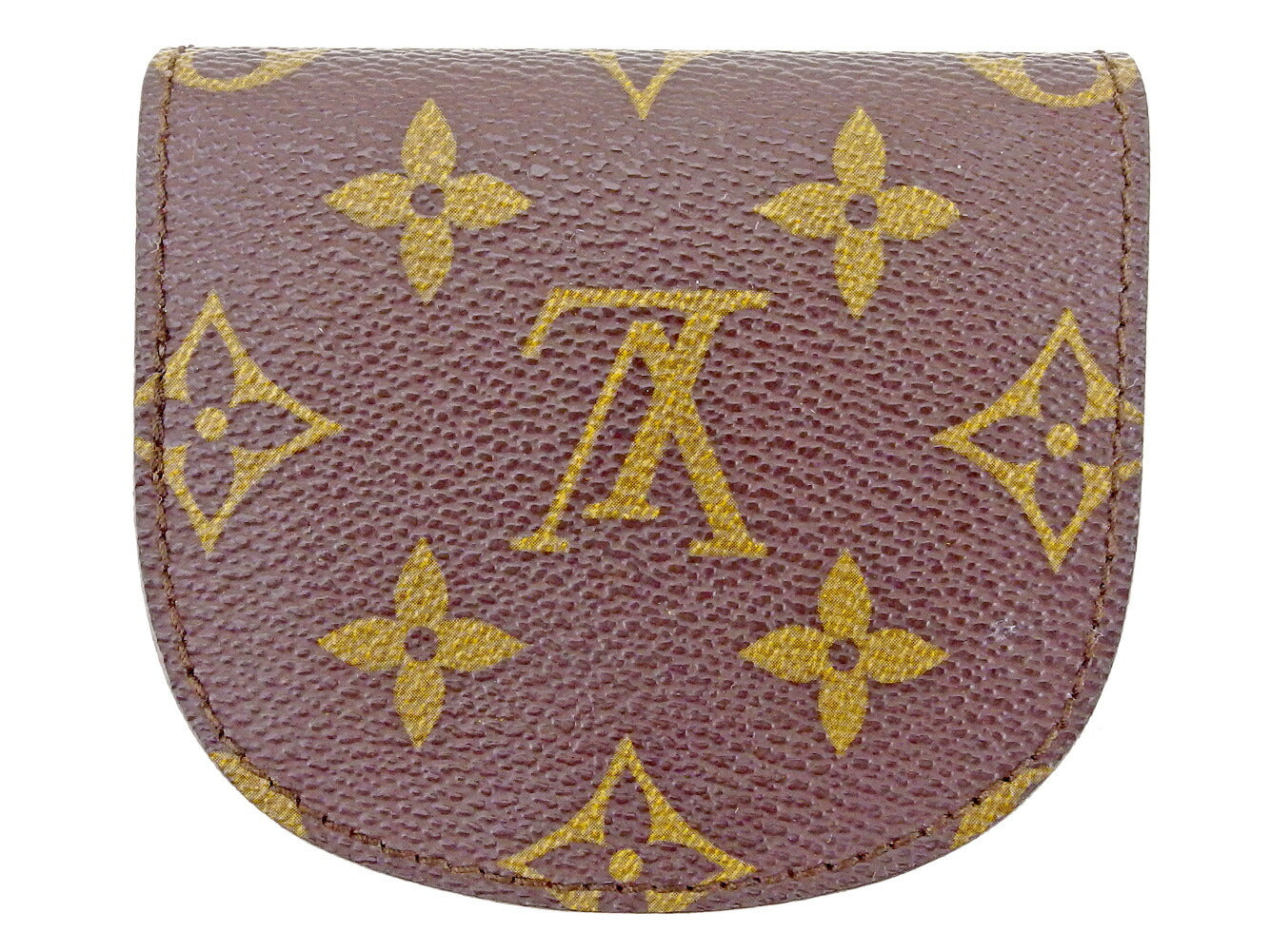 Louis Vuitton Coin M61970 Portomoné Gusé Brown Handbag
