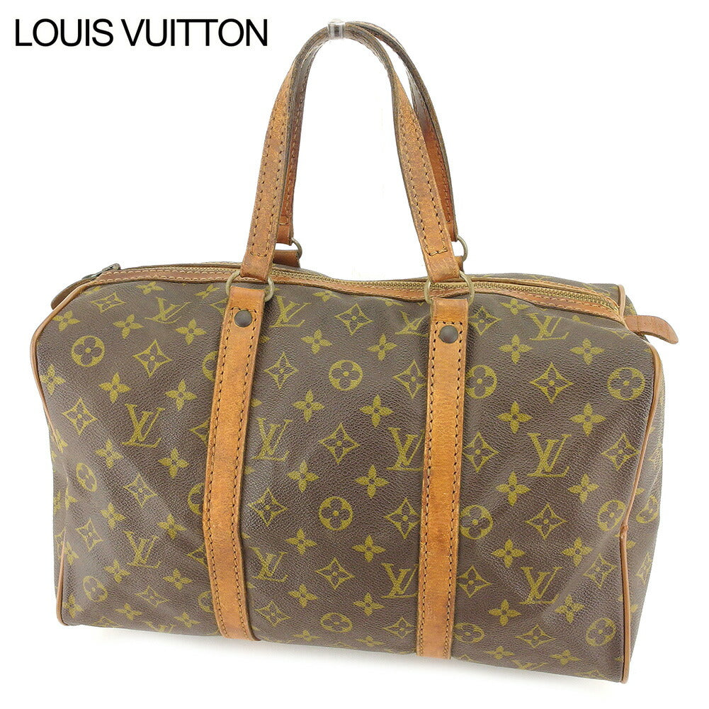 Louis Vuitton Boston Duffel M41626 Sac spool35 Brown Beige Travel Bag