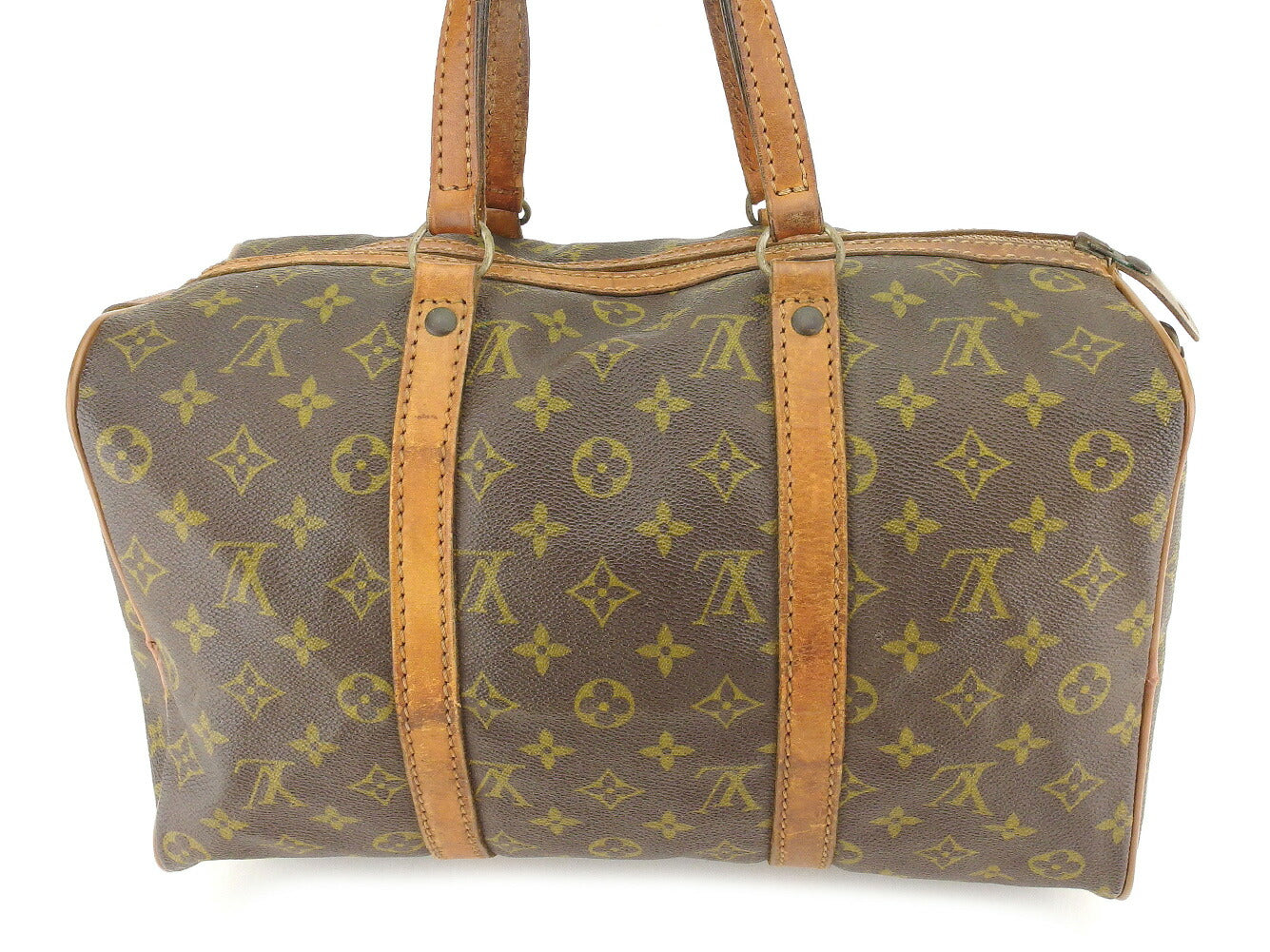 Louis Vuitton Boston Duffel M41626 Sac spool35 Brown Beige Travel Bag