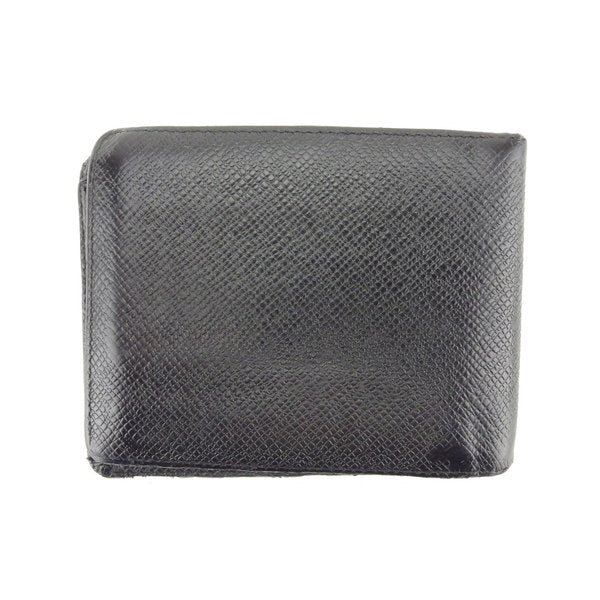 Louis Vuitton Bill Compartment M30482 Porte Billets6Cartes Black Handbag T9670