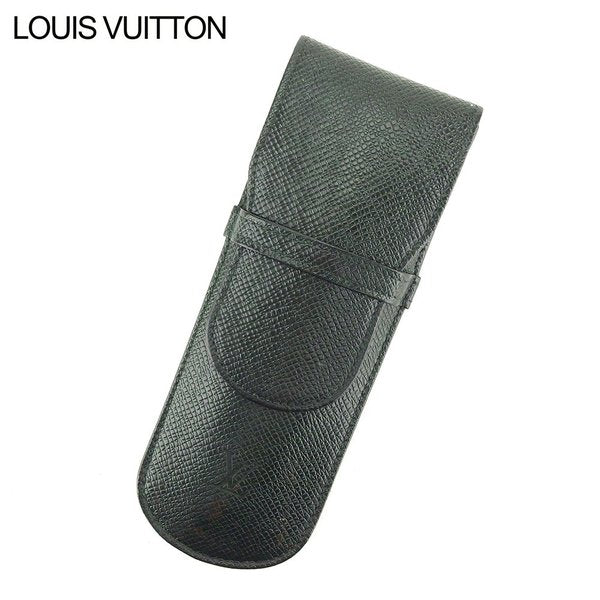 Louis Vuitton pencil M30364 Etui Stylo Green Handbag T9673