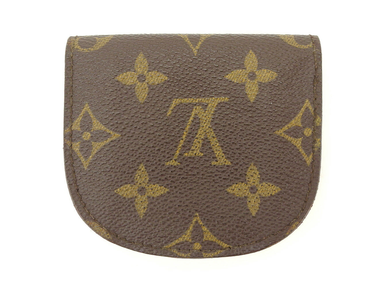 Louis Vuitton Coin M61970 Porto Moneg Brown Handbag T9743