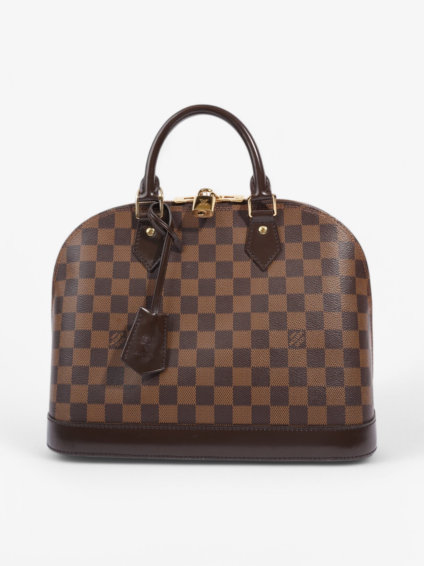 Louis Vuitton Alma Ebene Coated PM Damier Canvas Coated Canvas Apparel Pm 4