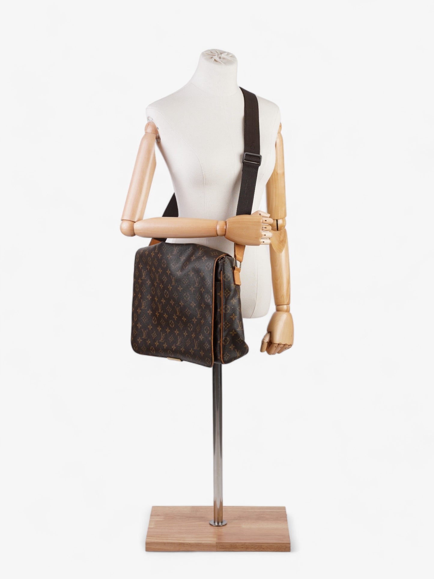 Louis Vuitton Abbesses Messenger Coated Monogram Canvas Coated Canvas Apparel