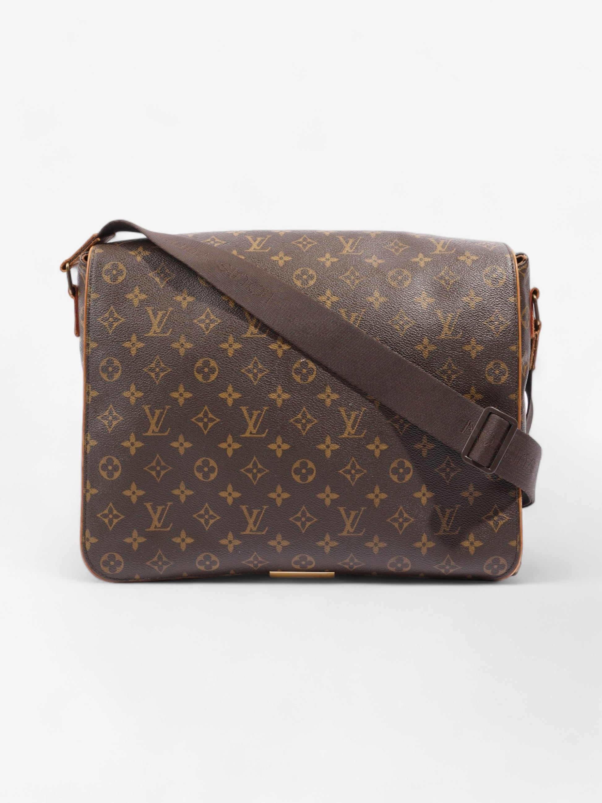 Louis Vuitton Abbesses Messenger Coated Monogram Canvas Coated Canvas Apparel