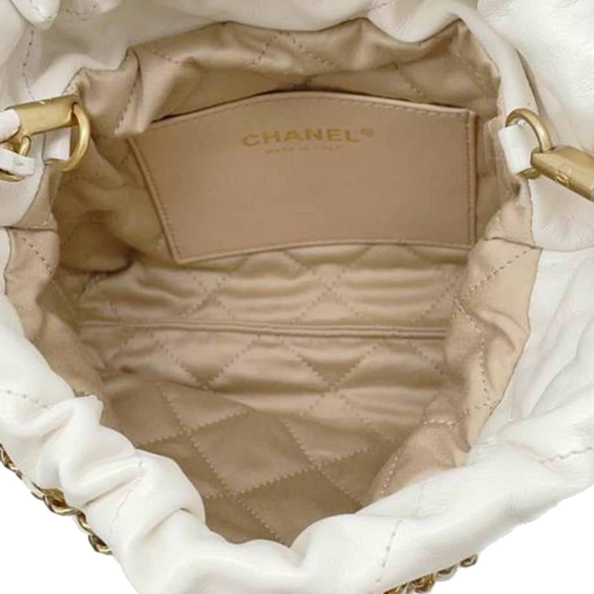 CHANEL Calfskin Mini 22 Satchel