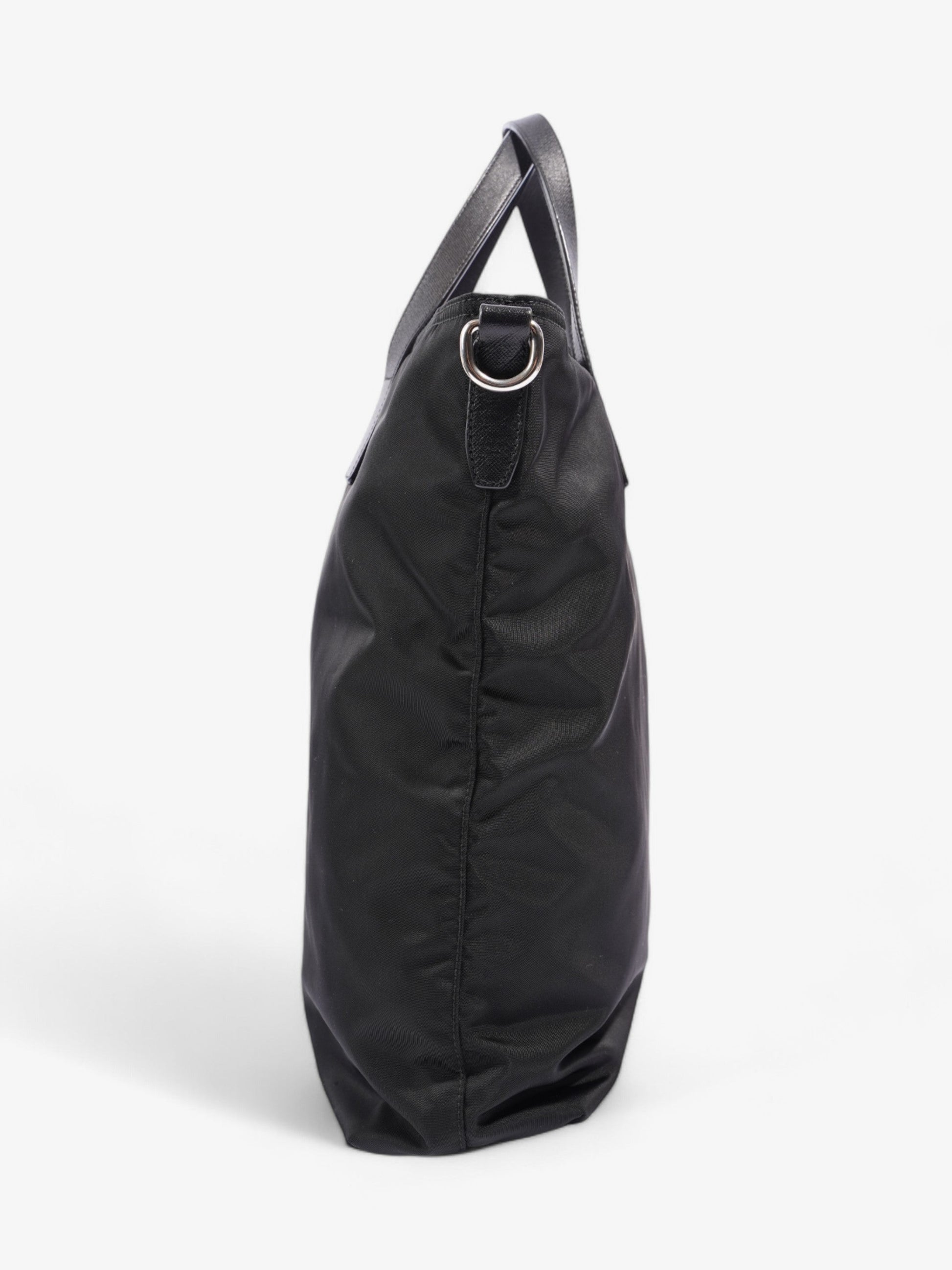 Prada Tote Bag Nylon Black Shoulder Bag