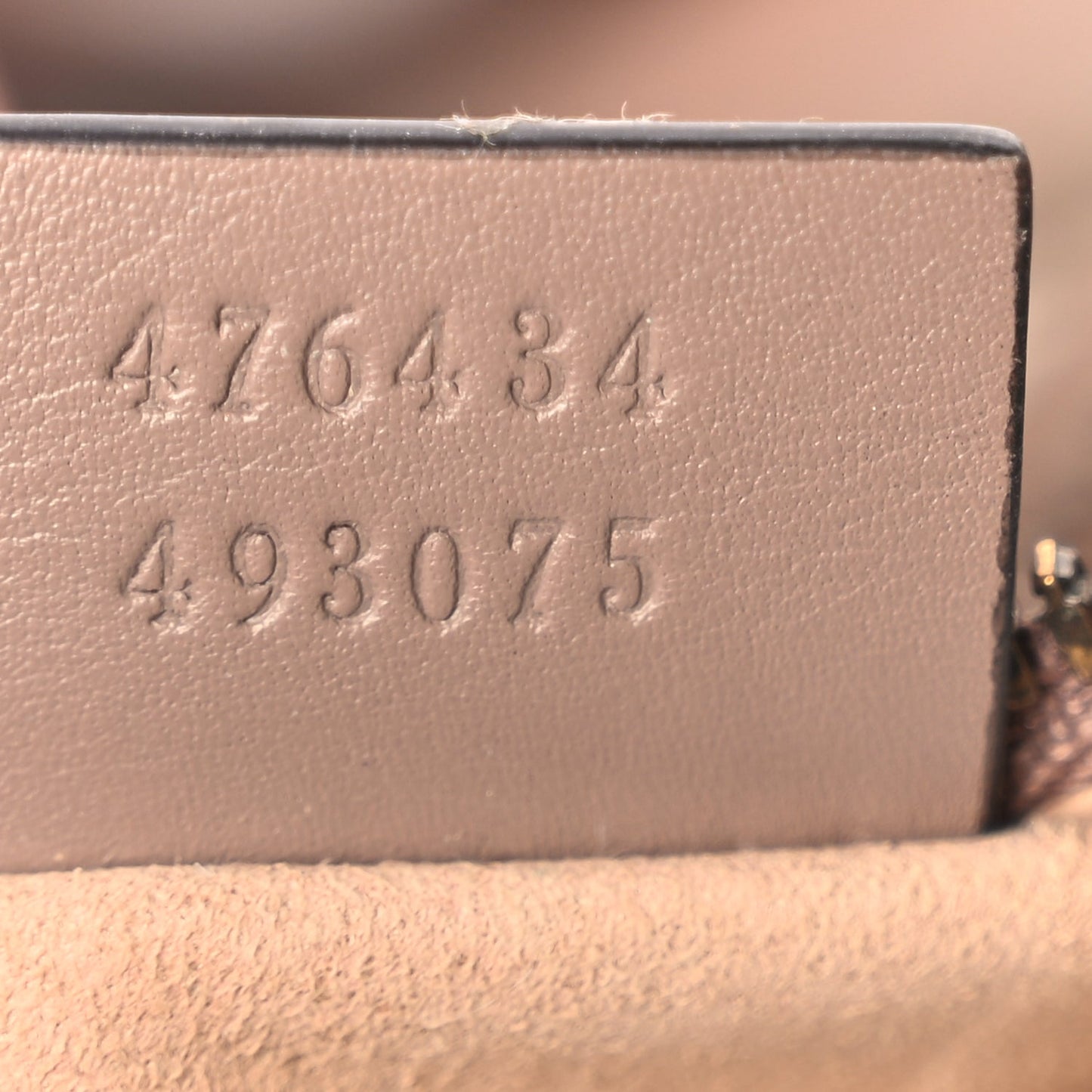 Gucci Calfskin Matelasse GG Marmont Belt Bag 85 34 Porcelain Rose