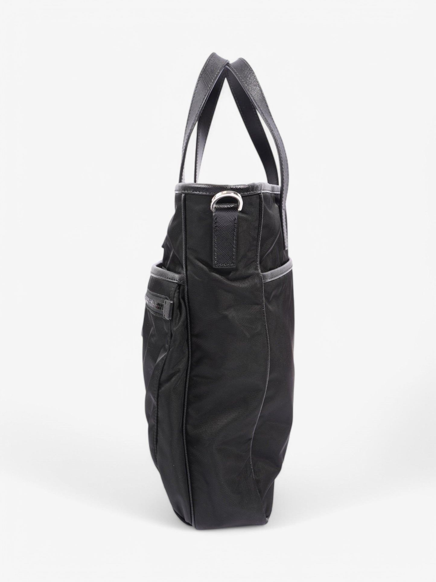 Prada Tote Bag Re Nylon Black