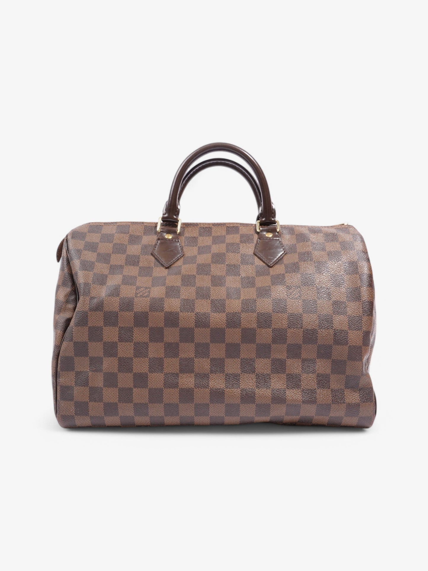 Louis Vuitton Speedy Ebene Coated 35 Canvas Coated Canvas Damier Apparel Canvas 58