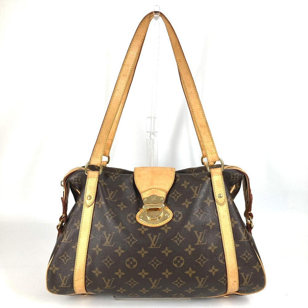 Louis Vuitton M51186 Stresa PM Stresa PM Monogram Canvas Brown Shoulder Bag