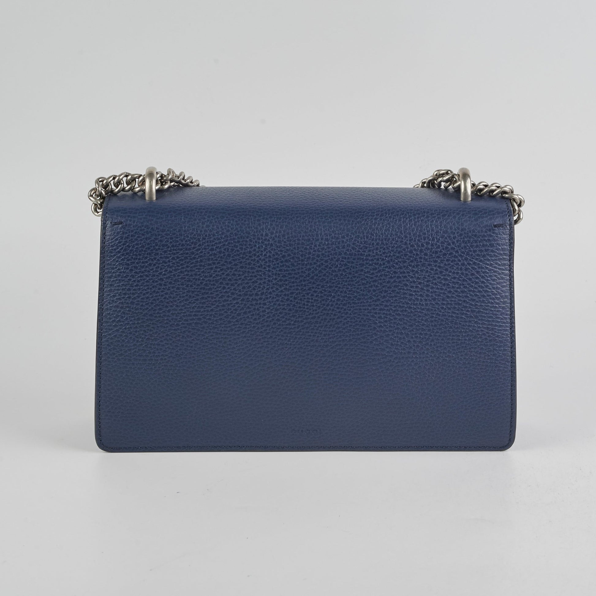 Gucci Dionysus Supreme Navy Crossbody Bag Blue Medium