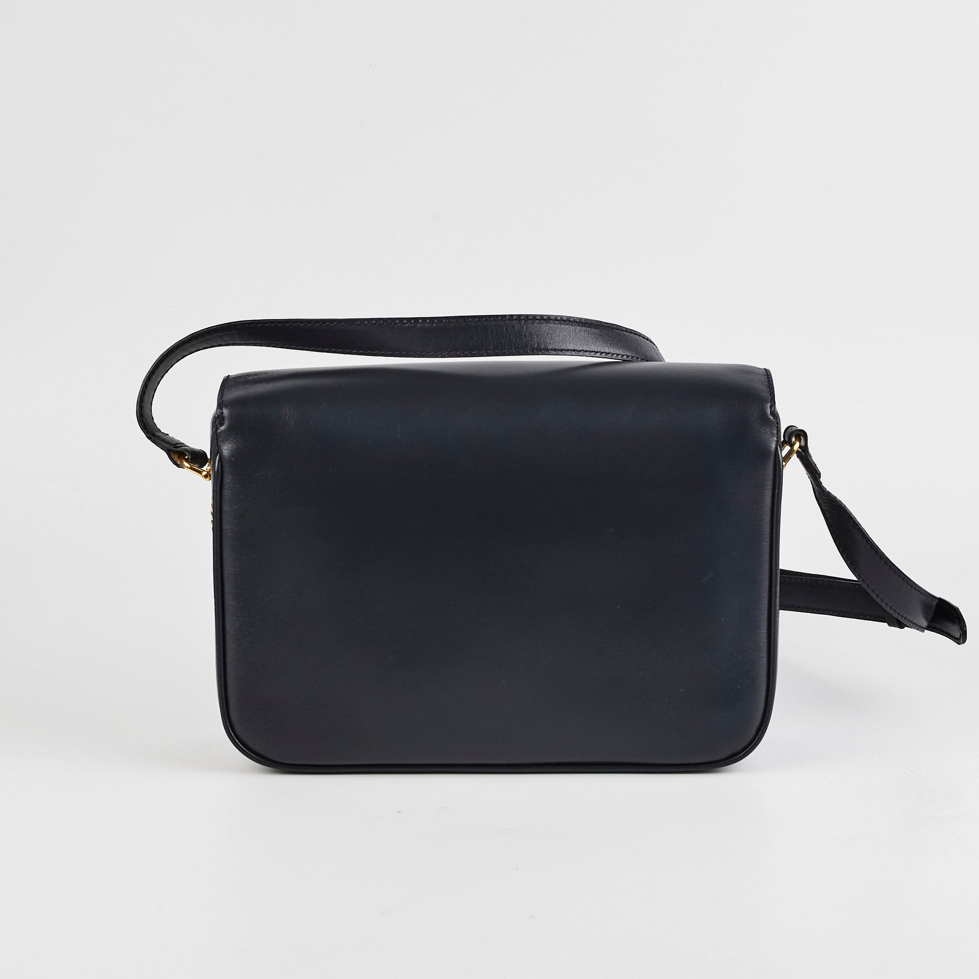 Luxury Navy Box Bag Travel Bag