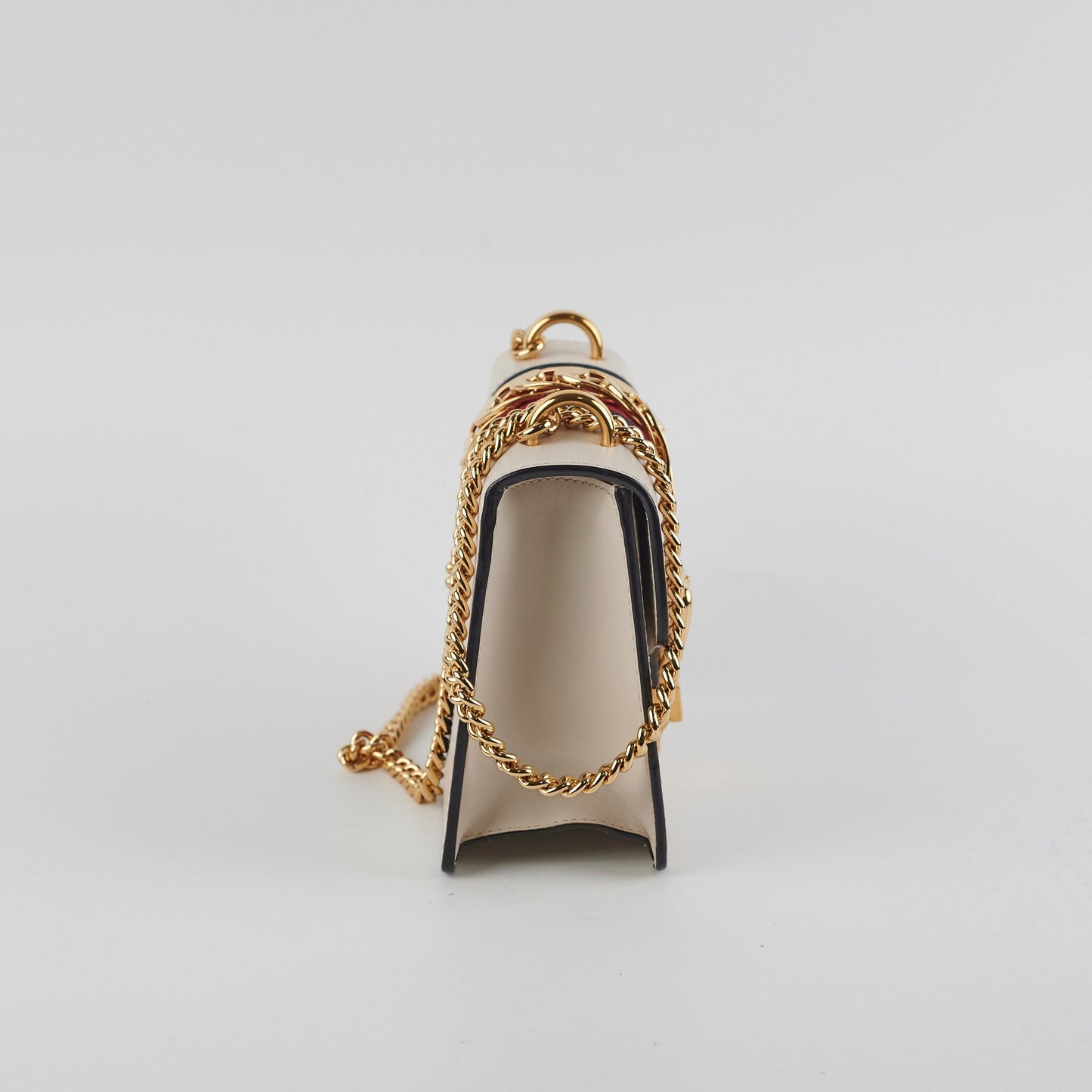 Gucci Sylvie Crossbody Bag White Mini Crossbody Bag
