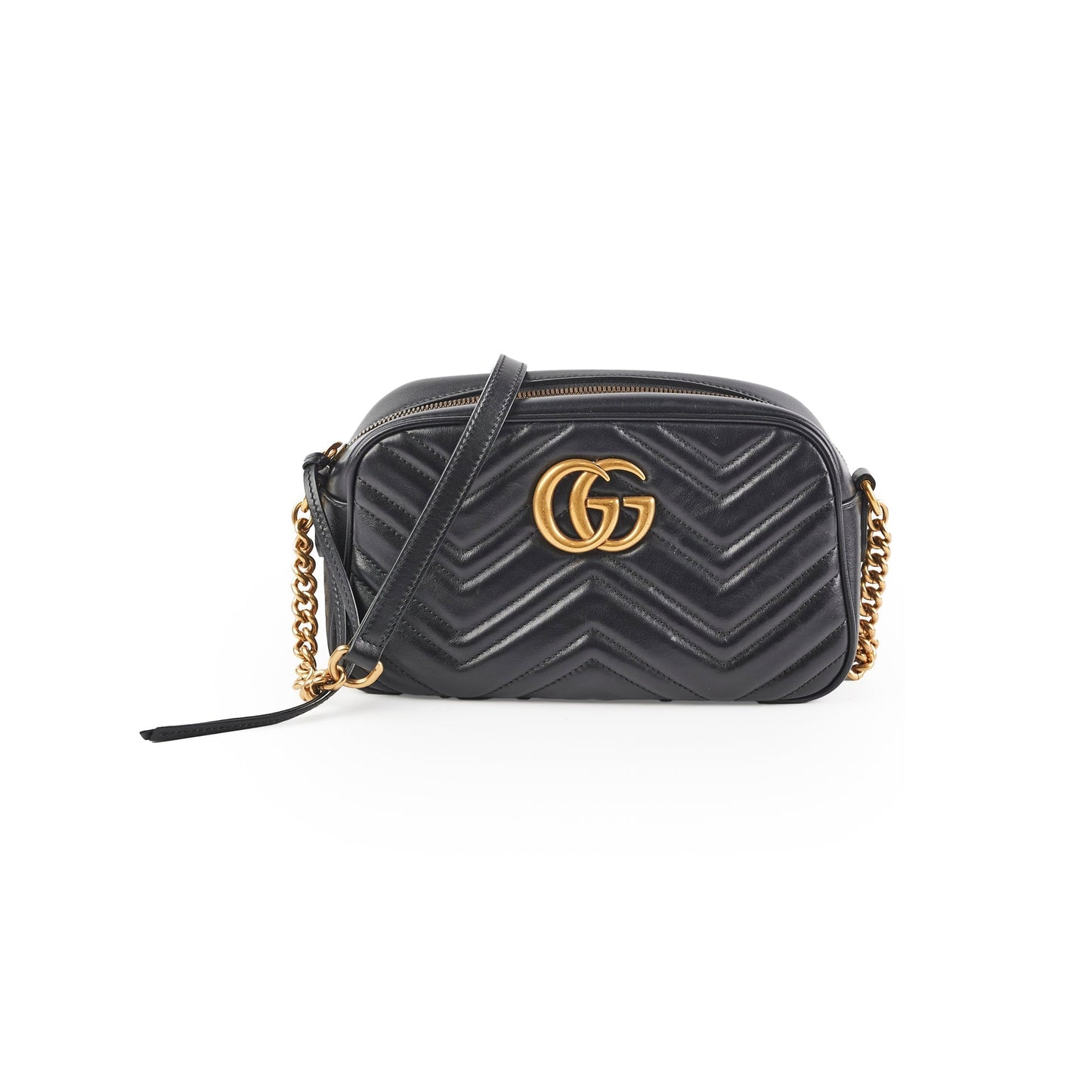 Gucci Marmont Camera Bag Black Small Travel Bag Bag Black