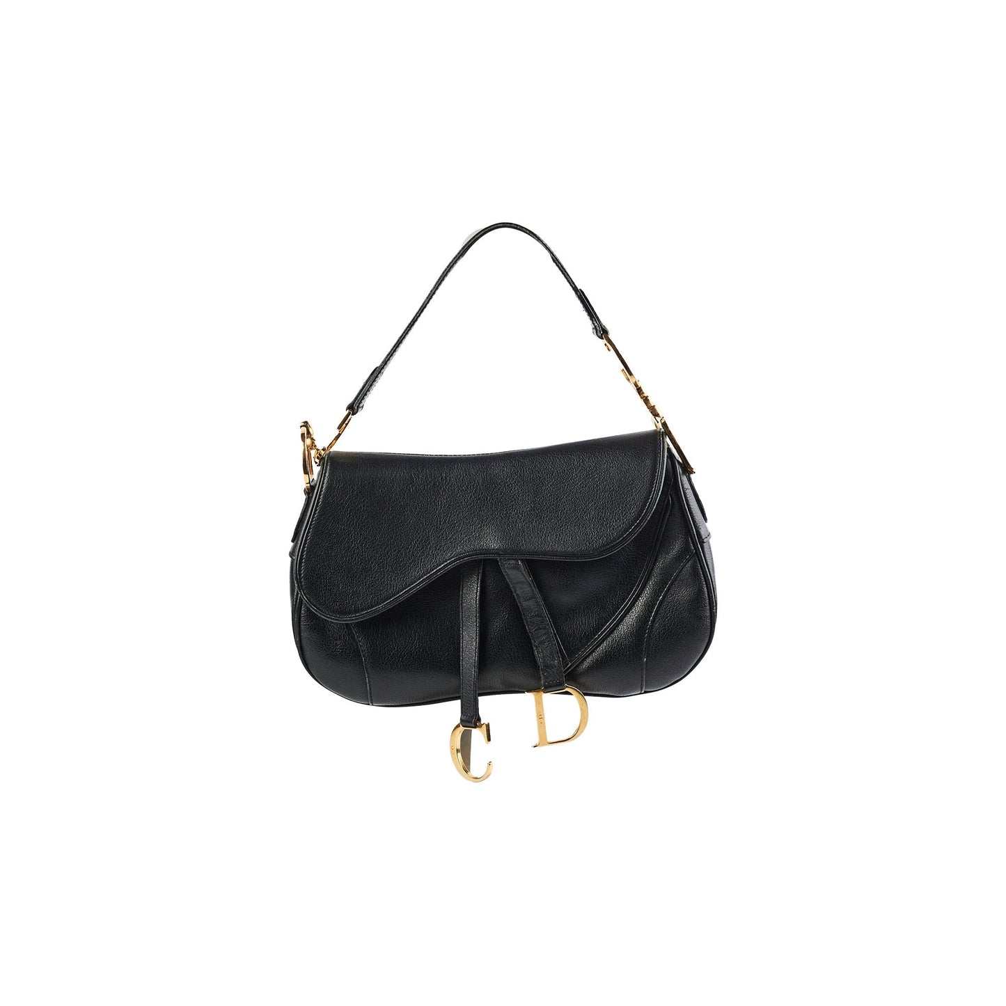 Dior Christian Shoulder Bag Black