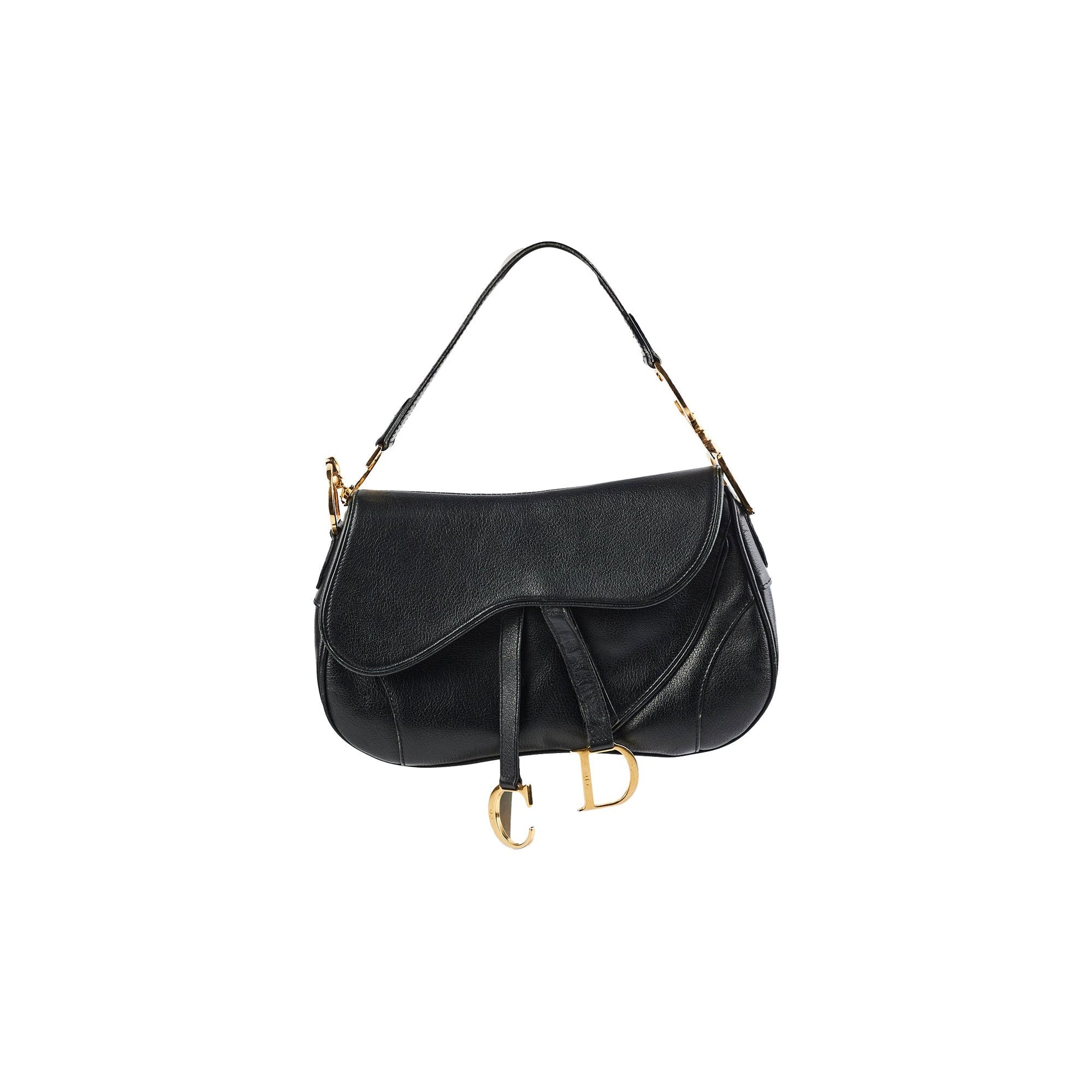 Dior Christian Shoulder Bag Black