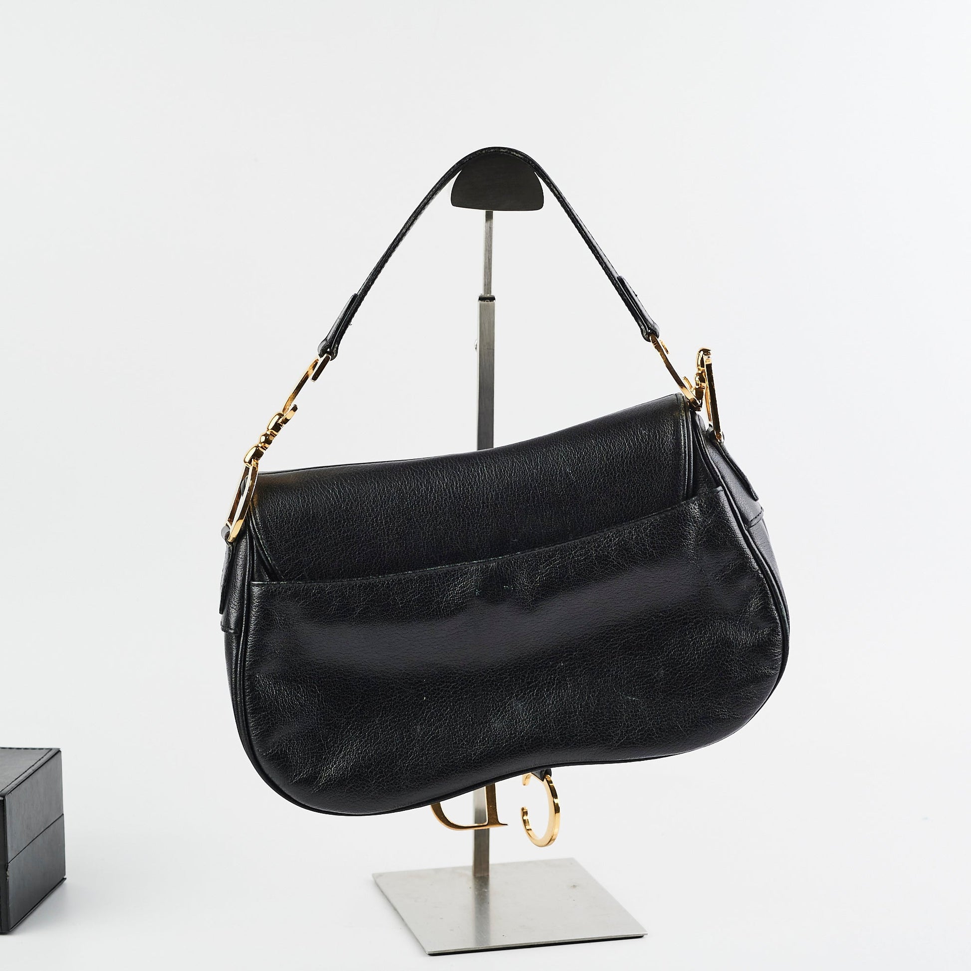 Dior Christian Shoulder Bag Black