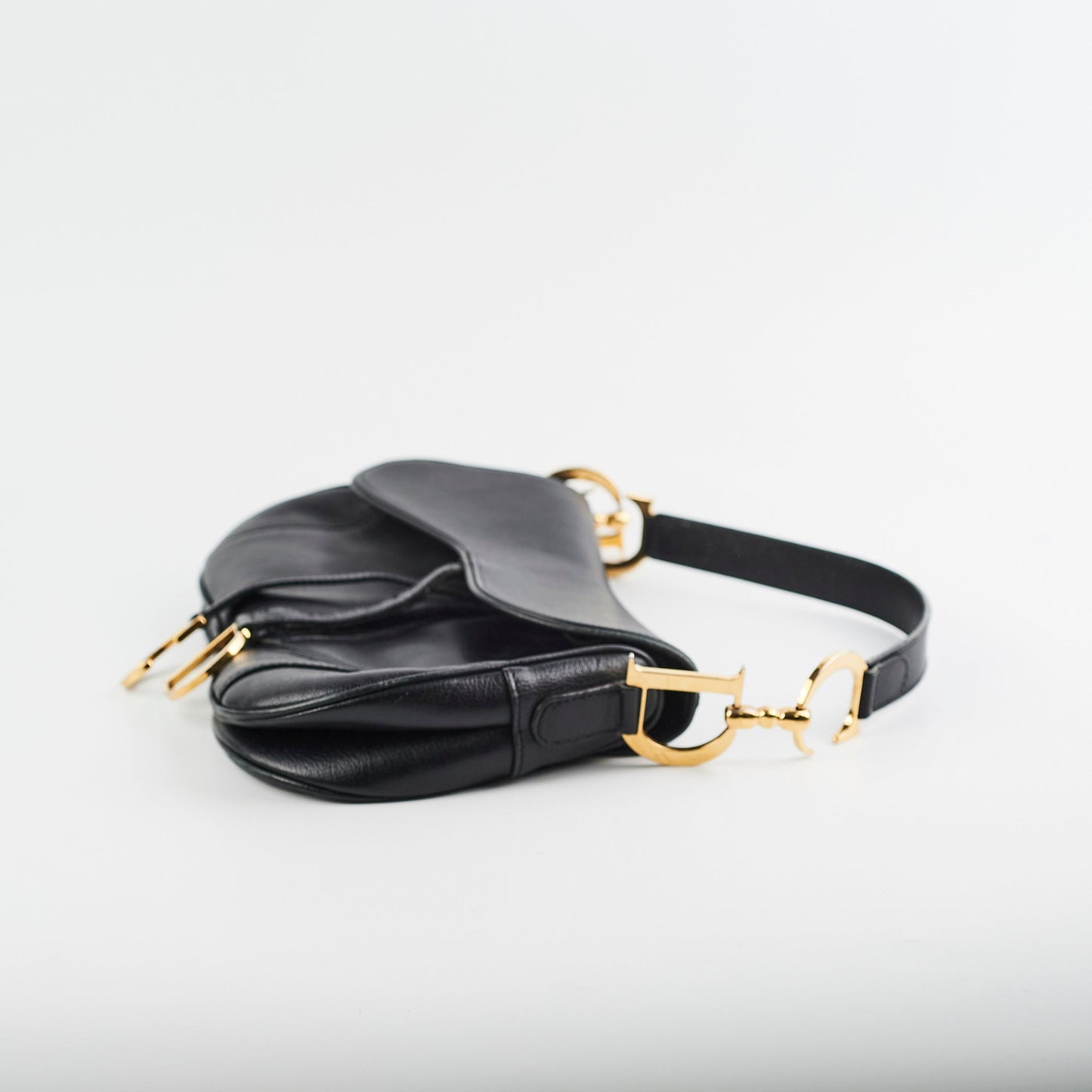Dior Christian Shoulder Bag Black