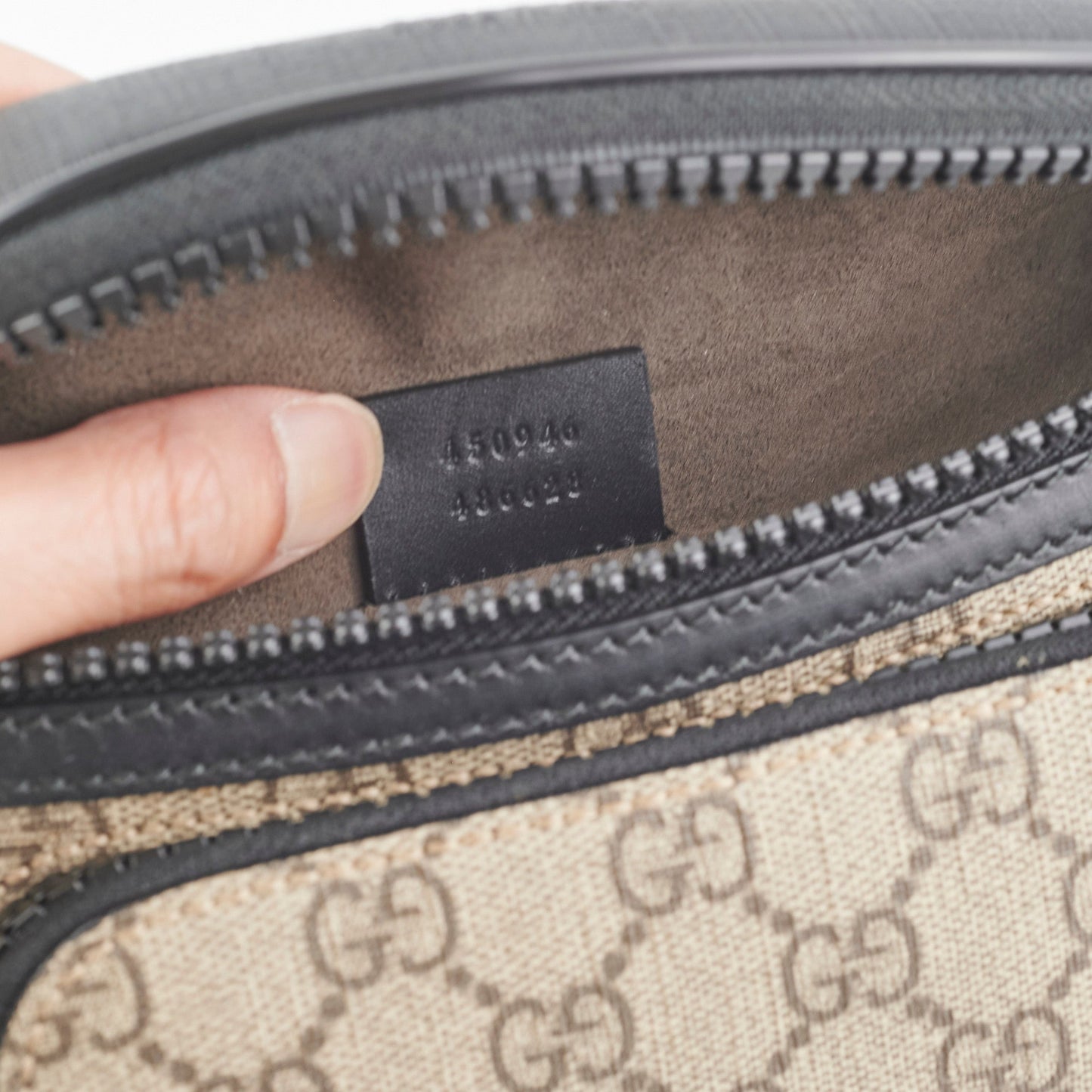 Gucci Supreme Eden Belt Bag Black Accessory