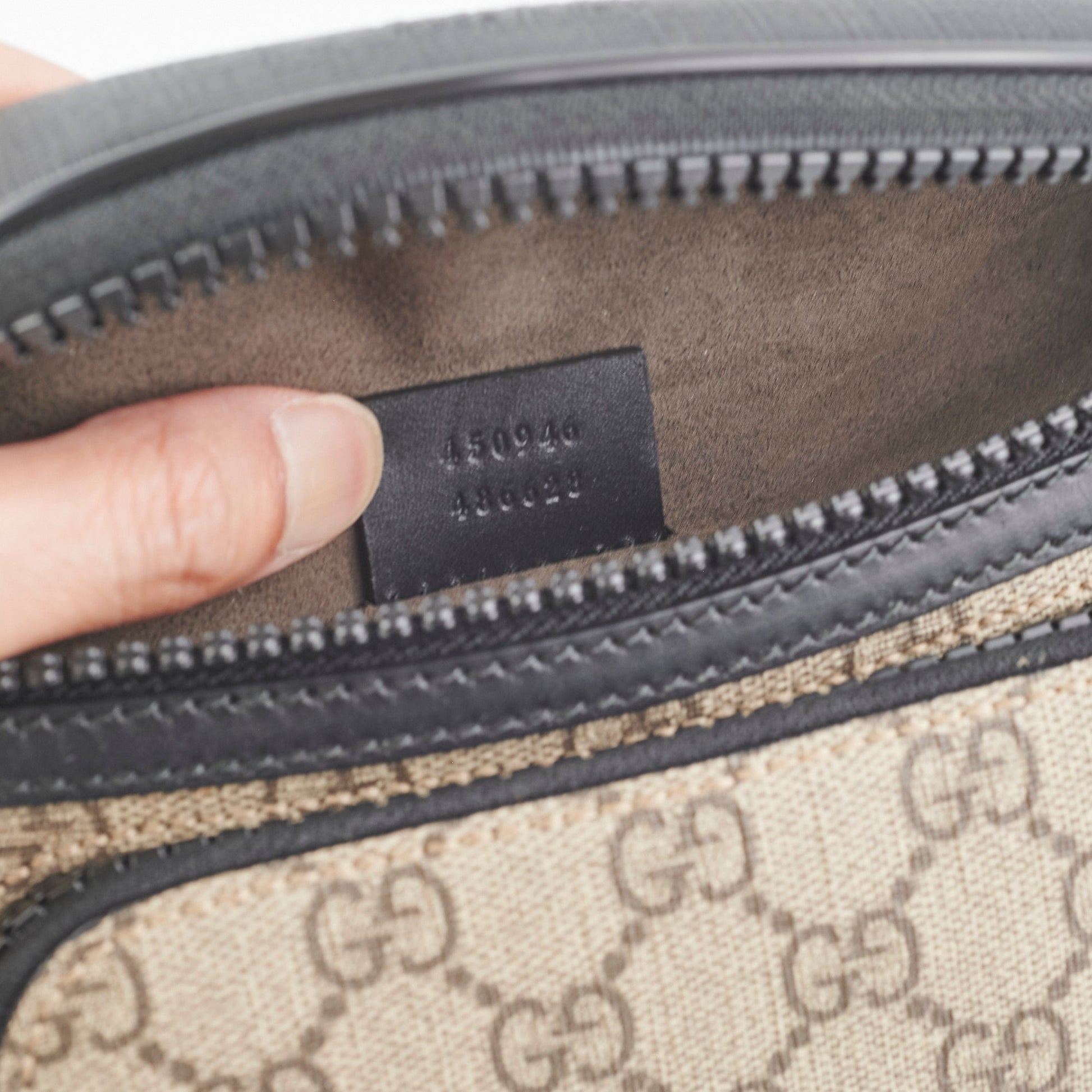 Gucci Supreme Eden Belt Bag Black Accessory