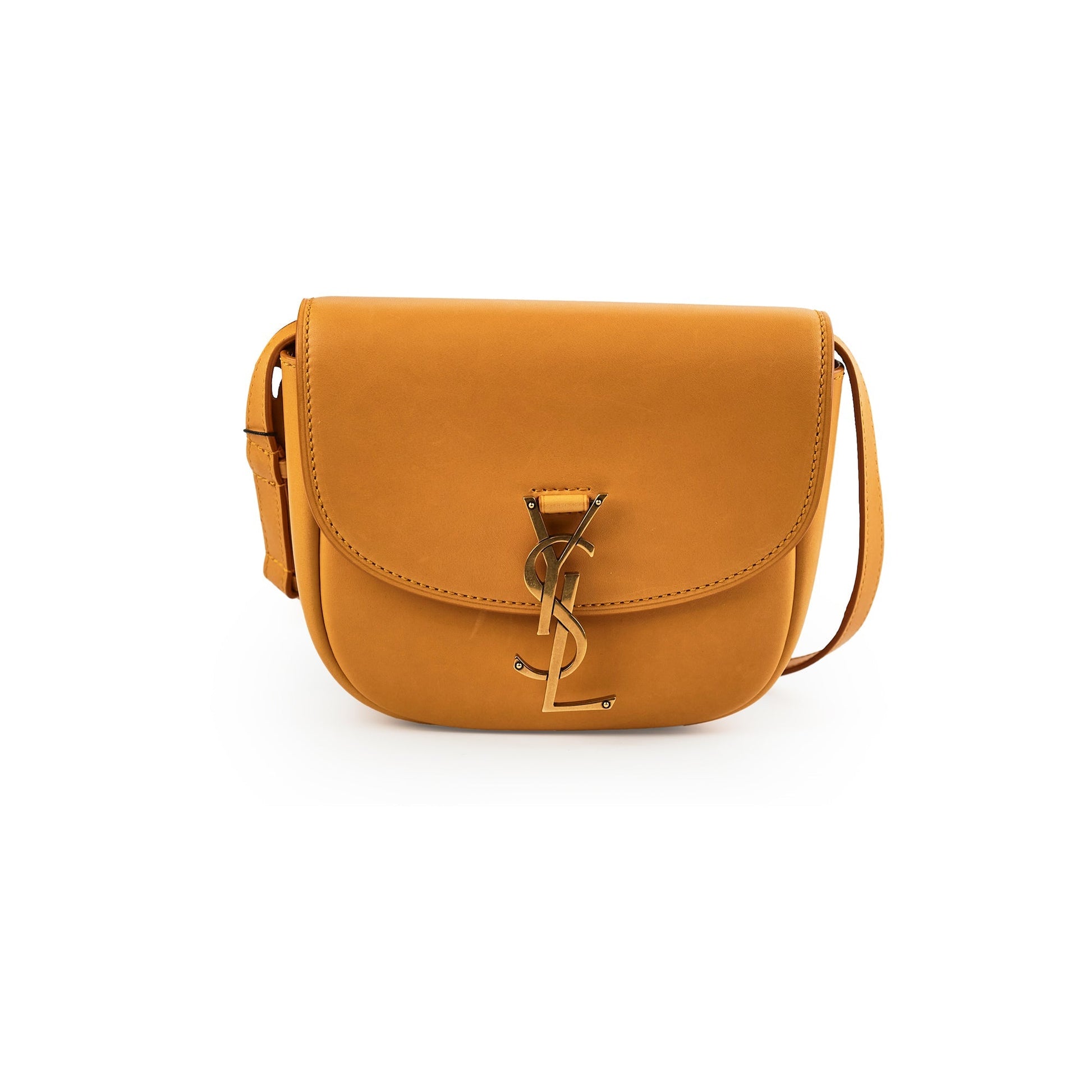 YSL Saint Laurent Kaia Bag Yellow Small Crossbody Bag