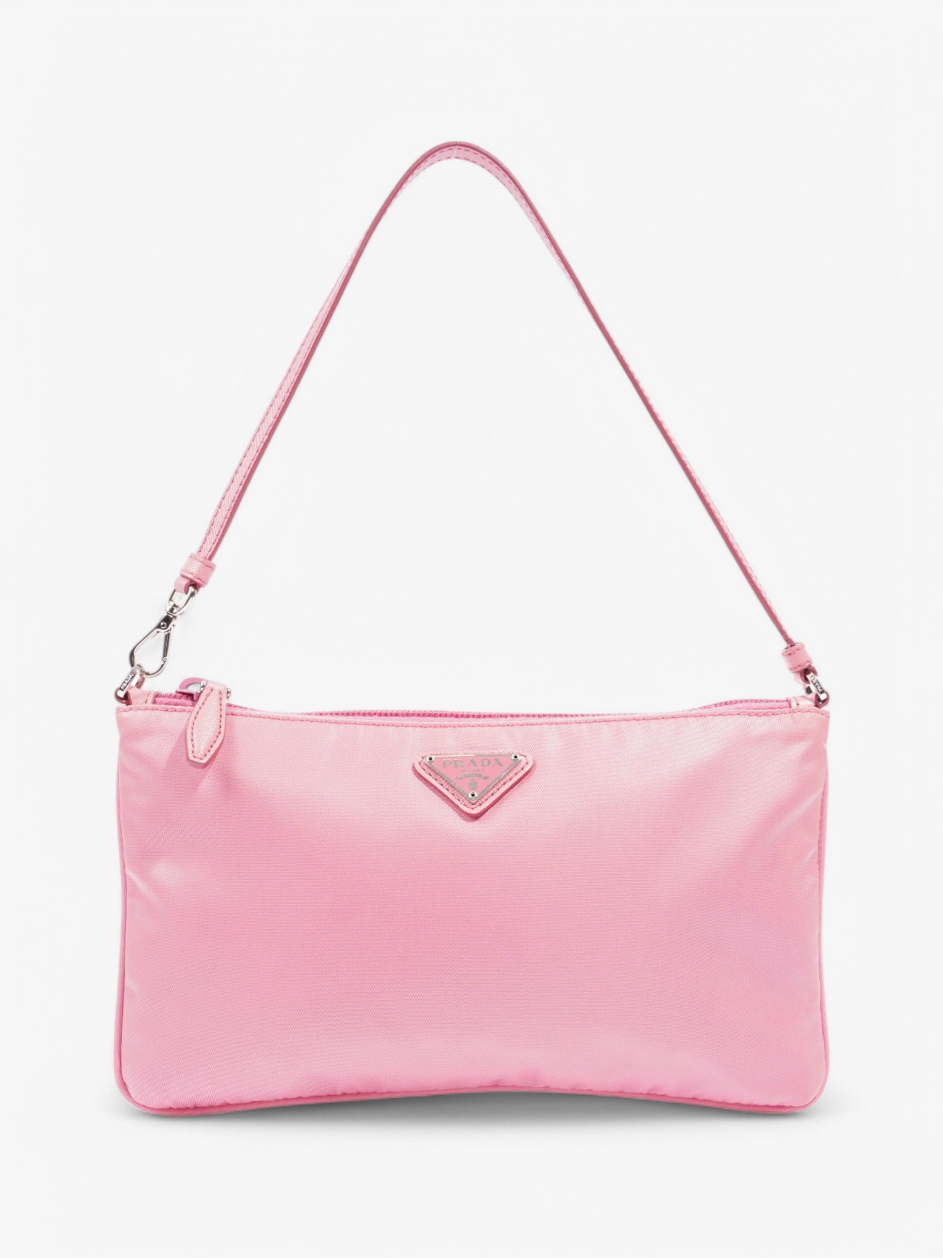 Prada Shoulder Bag Nylon Pink