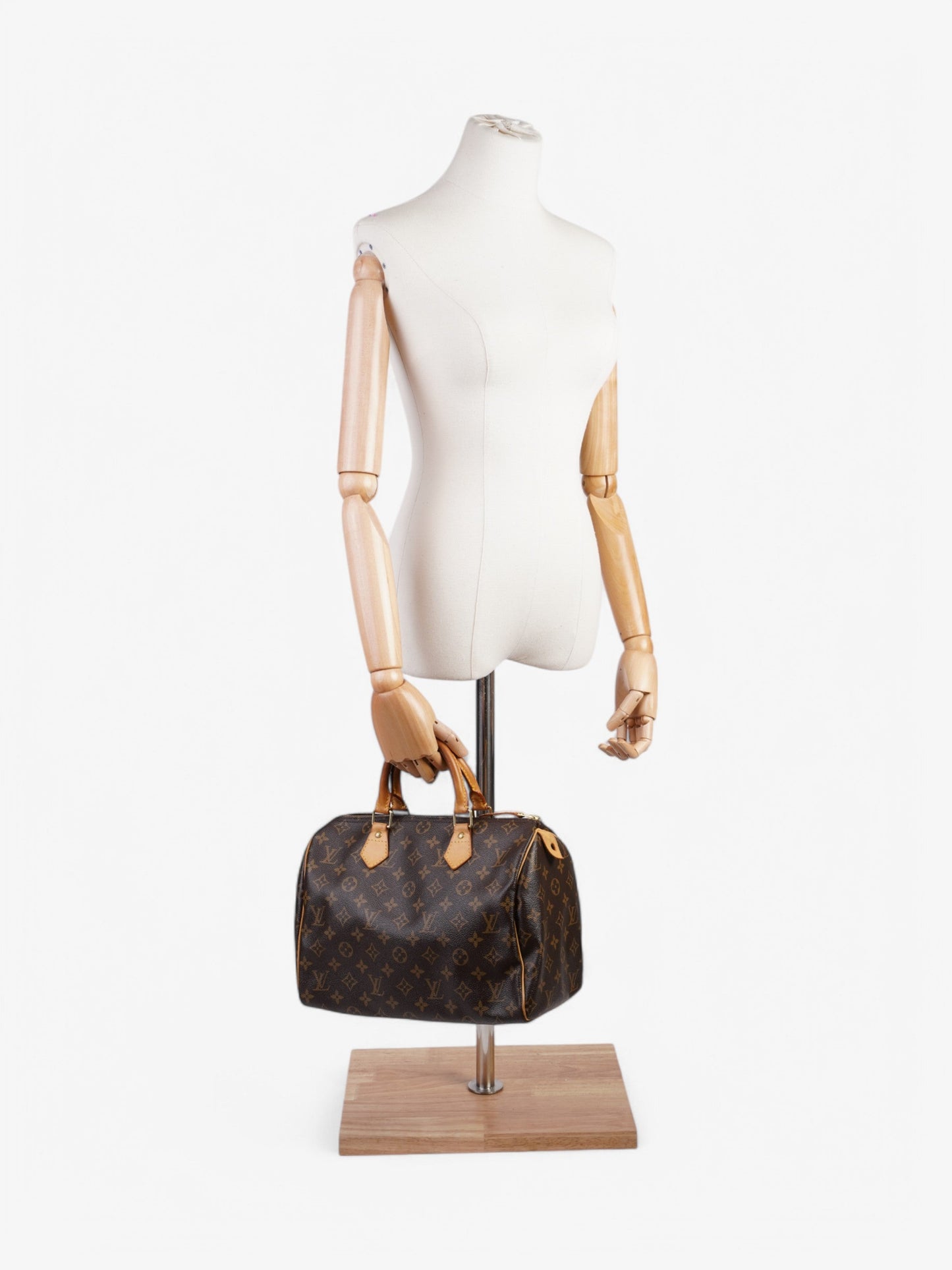 Louis Vuitton Speedy Monorgam Coated 30 Canvas Coated Canvas Apparel