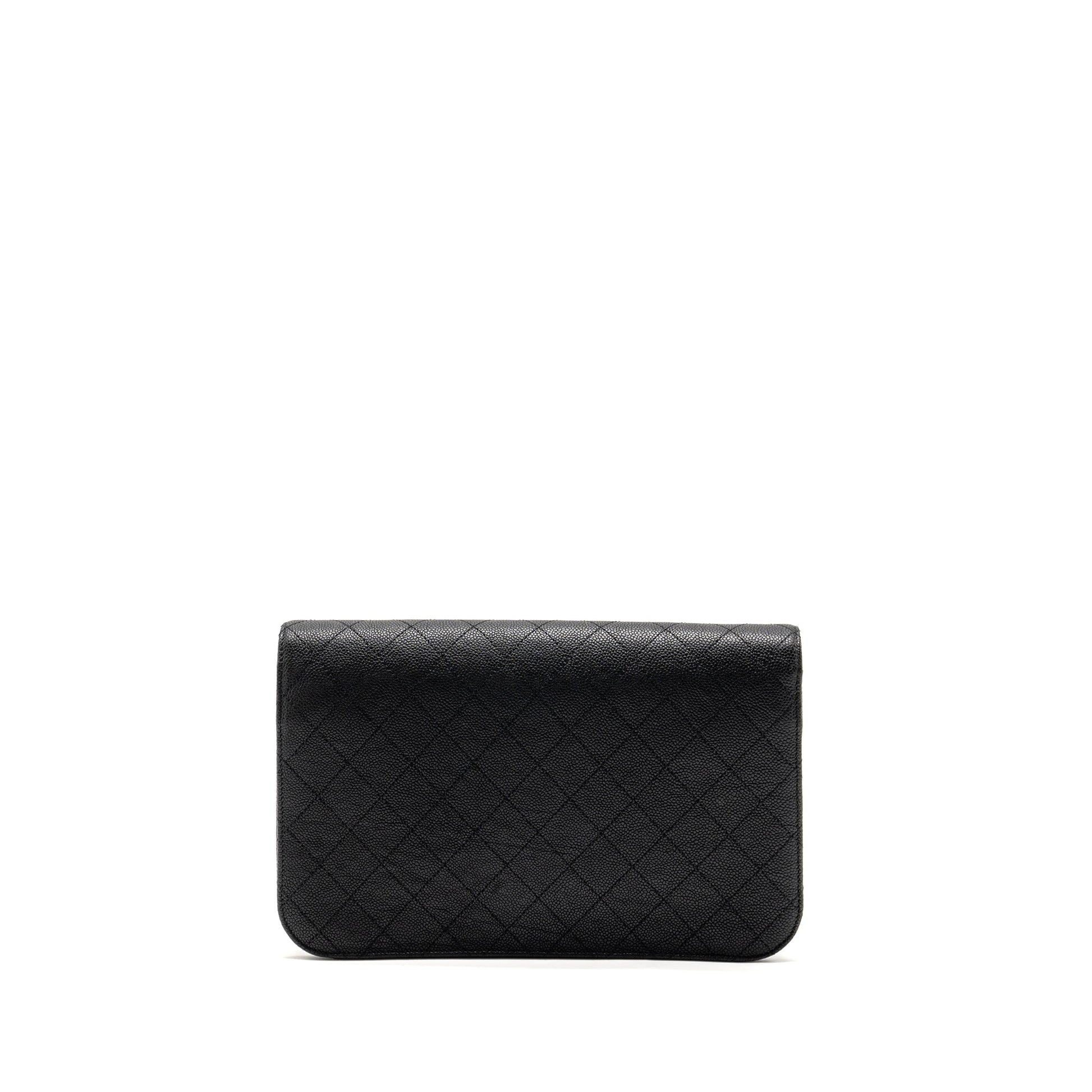 Chanel Paris-Cuba Thread Around Flap Caviar LGHW Black Shoulder Bag
