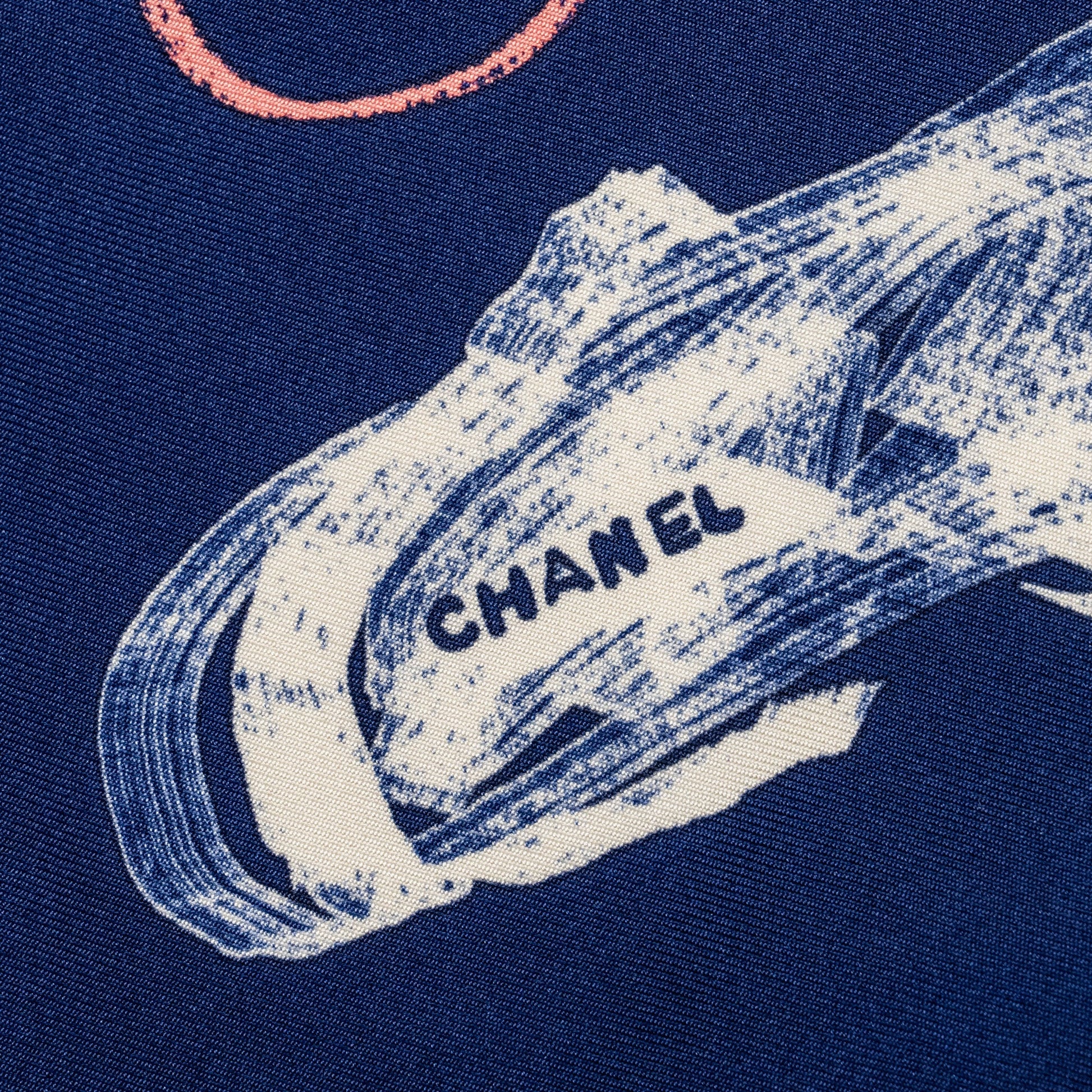 Chanel 90cm Silk Scarf Multicolour