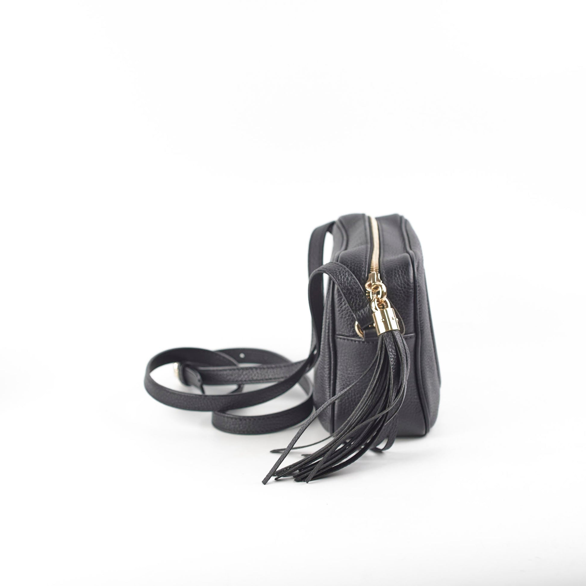 Gucci Soho Disco Bag Black Crossbody Bag Black 21243