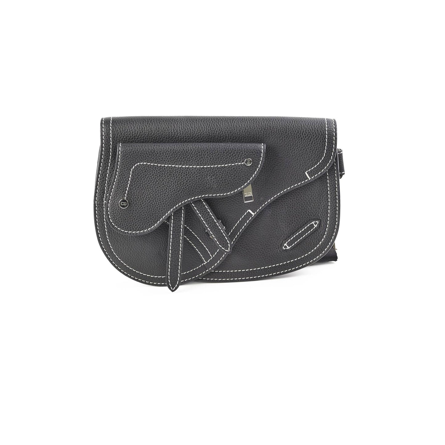 Dior Men Saddle Messenger Bag Black Crossbody Bag