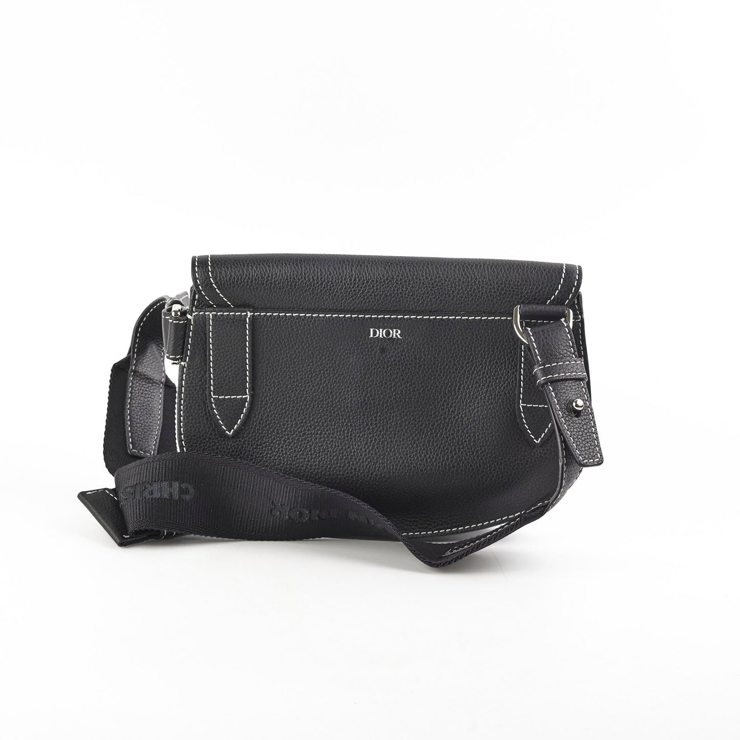 Dior Men Saddle Messenger Bag Black Crossbody Bag