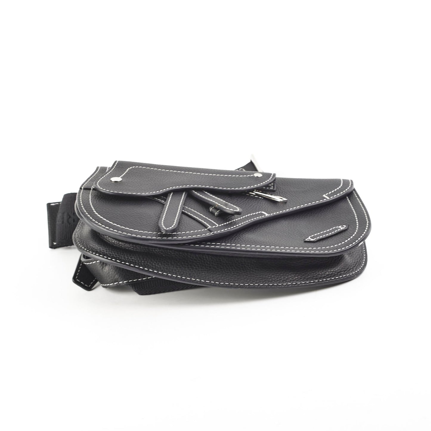 Dior Men Saddle Messenger Bag Black Crossbody Bag