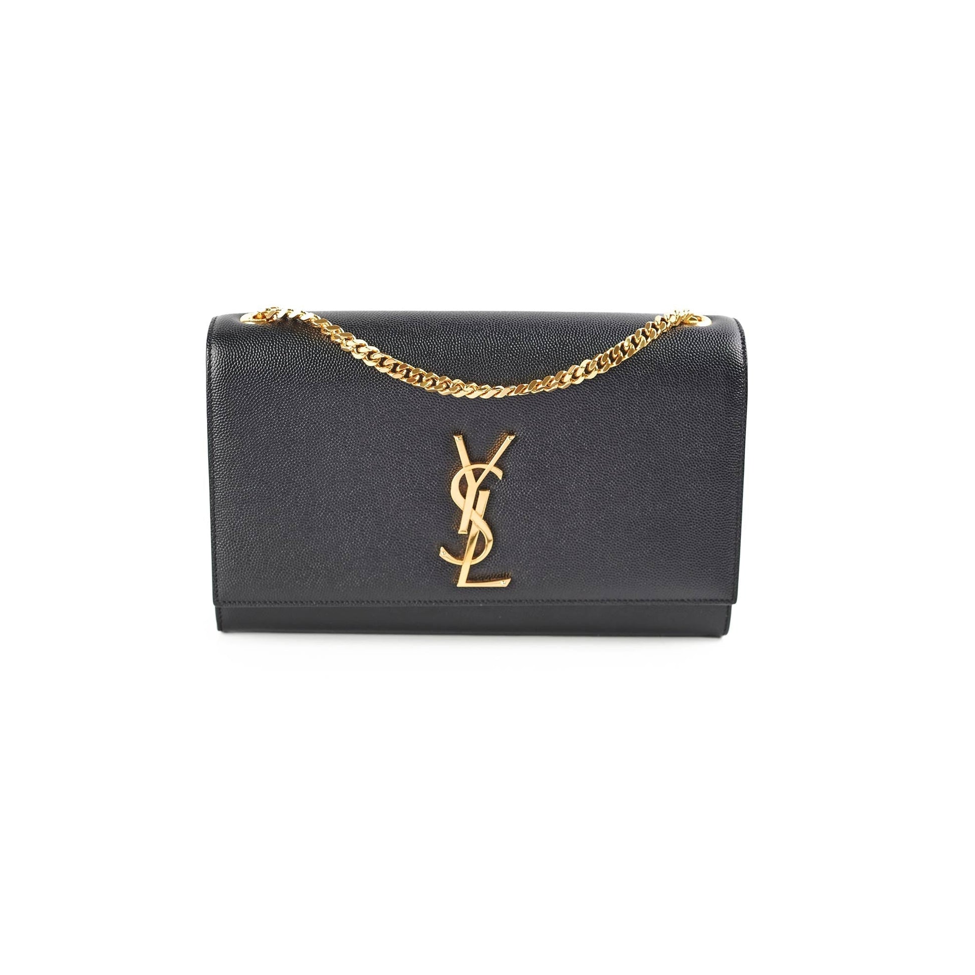 YSL Saint Laurent Kate Crossbody Bag Black Medium